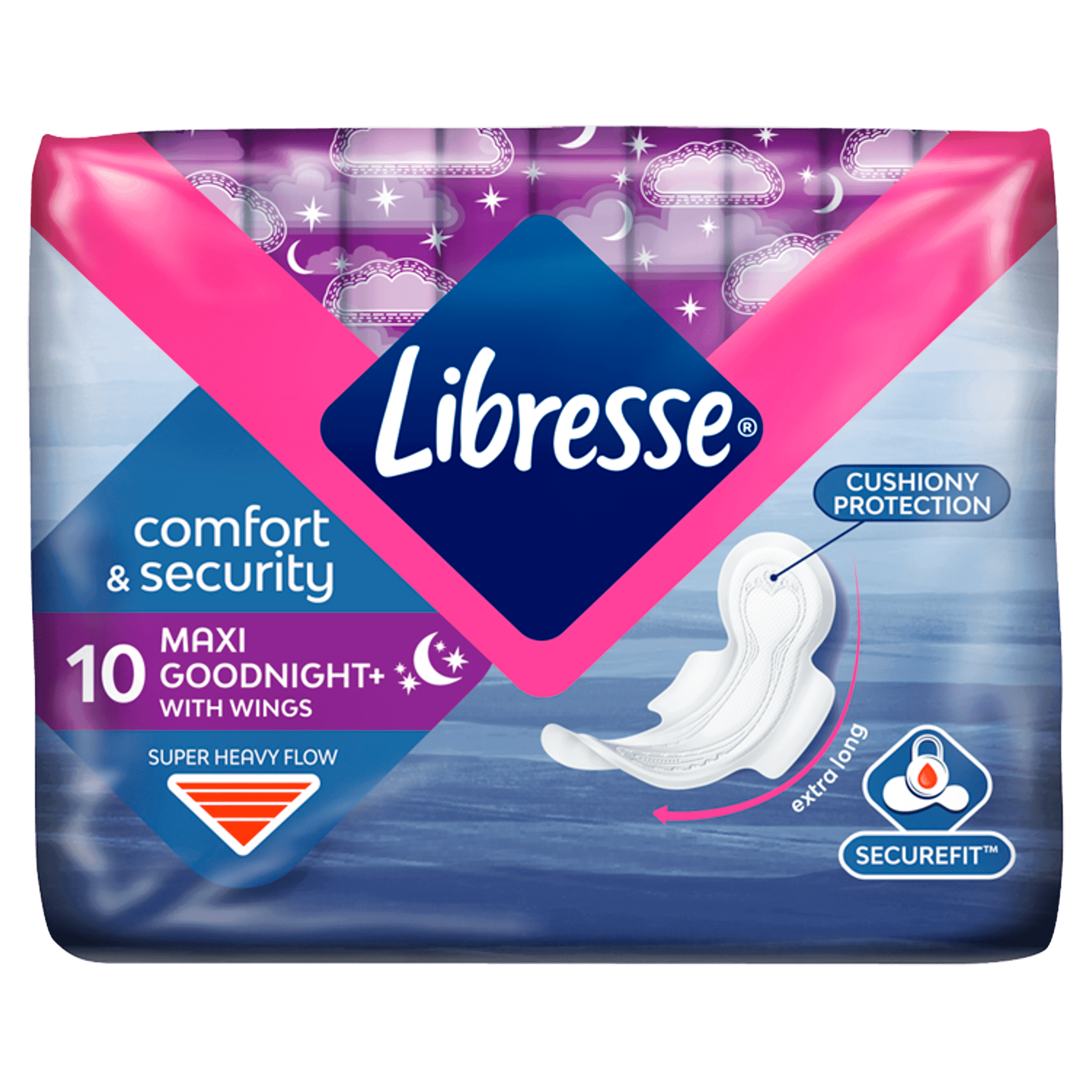 Libresse Maandverband maxi goodnight wing