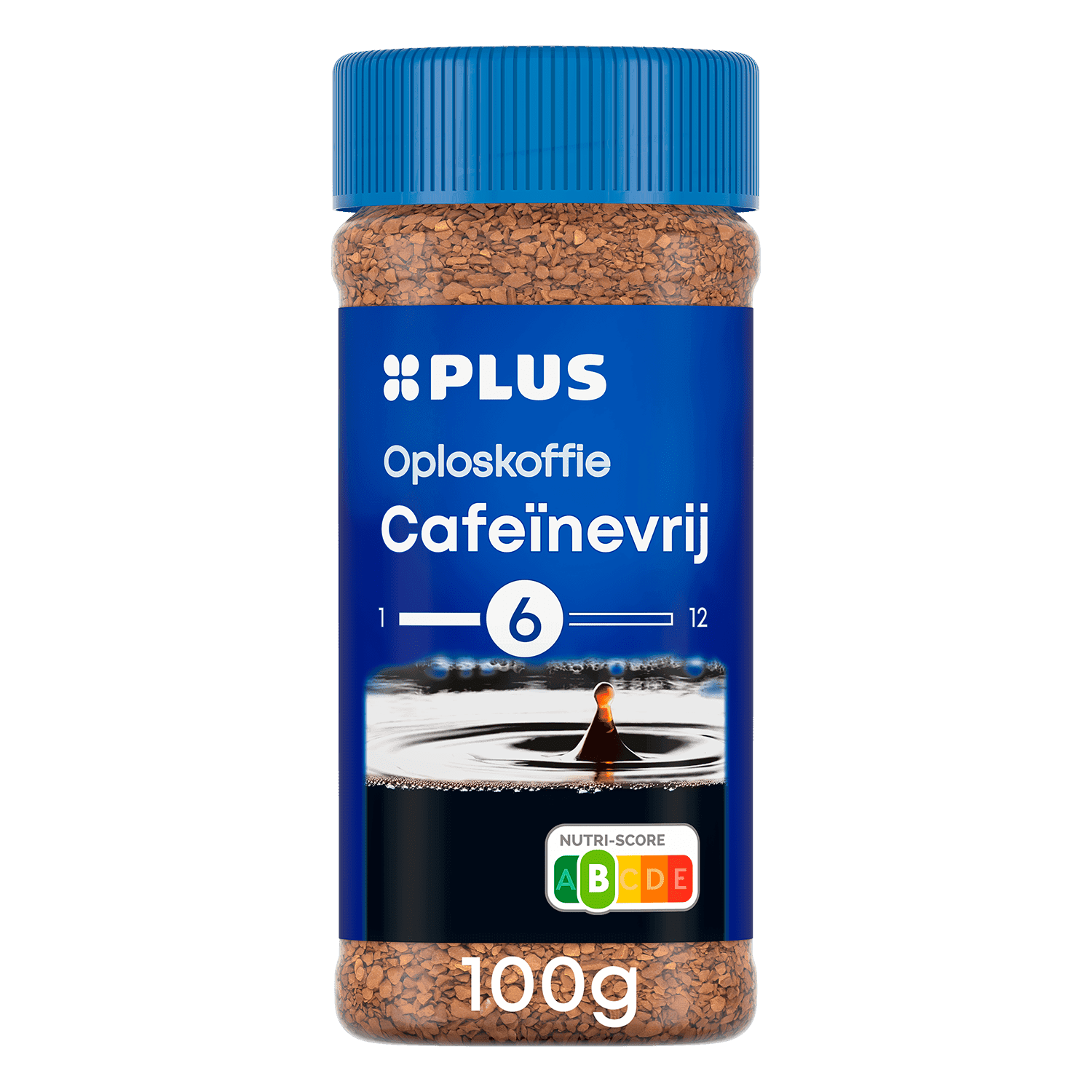 PLUS Oploskoffie cafeïnevrij