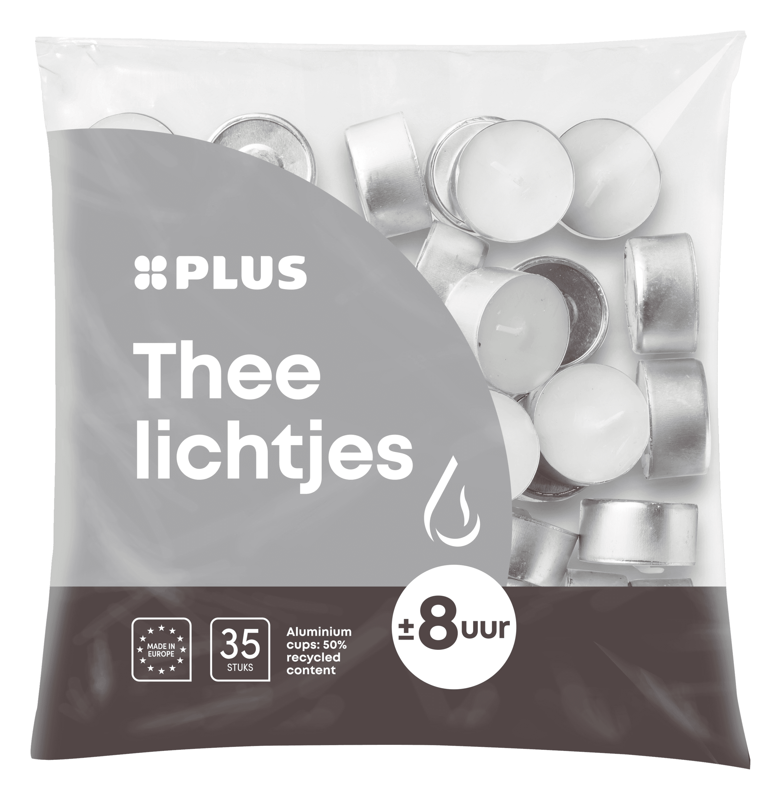 PLUS Theelichten 8 uur