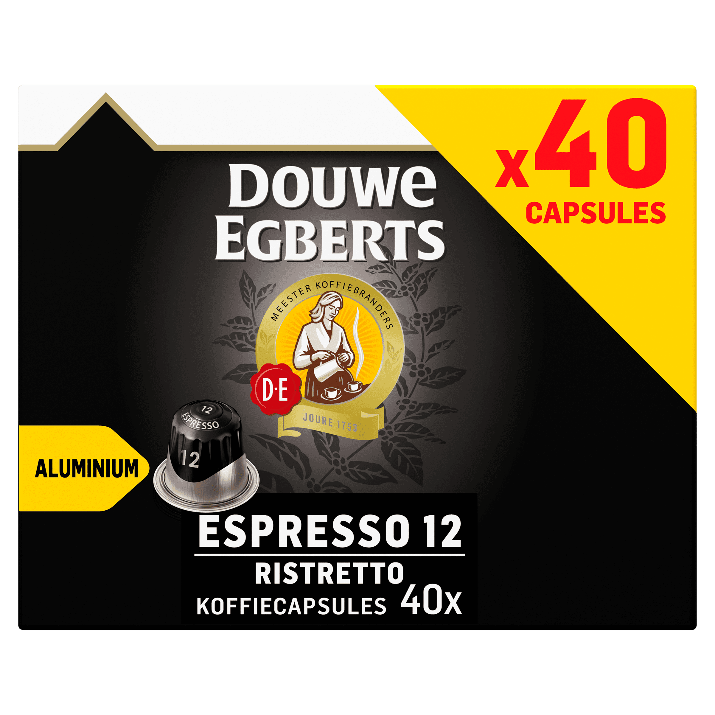 Douwe Egberts Capsules espresso 12 ristretto