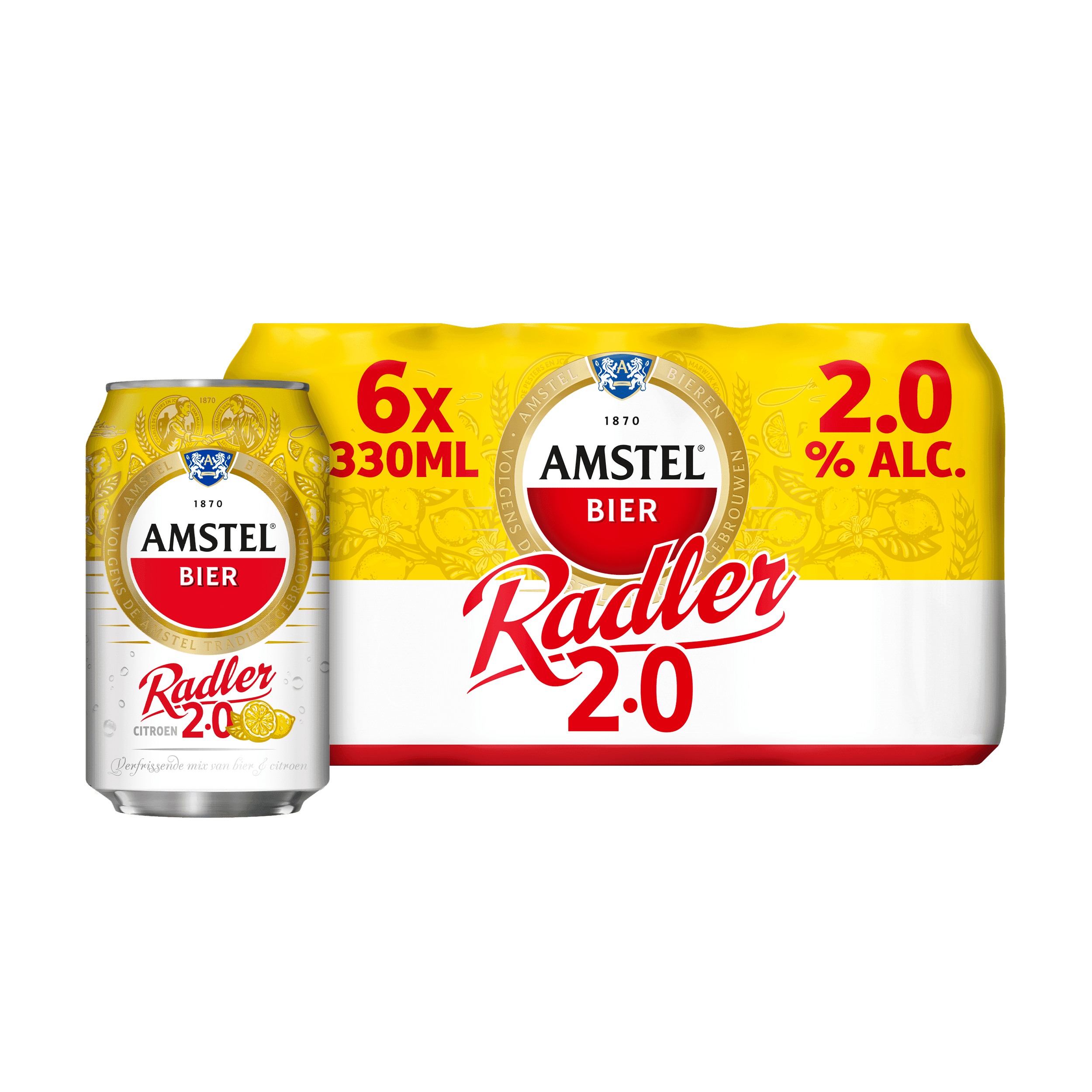 Amstel Radler citroen bier blik