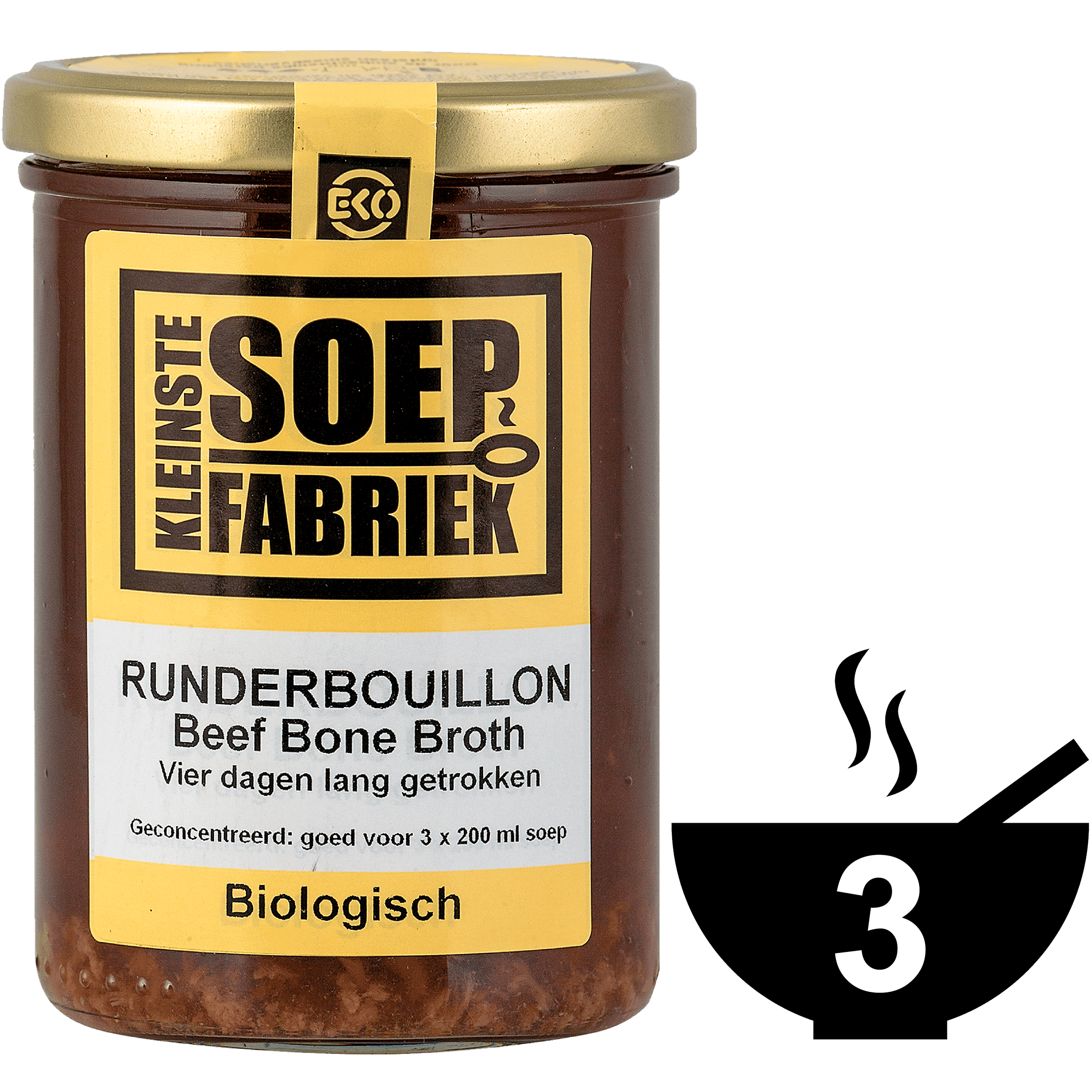 Kleinste Soepfabriek Runderbouillon biologisch