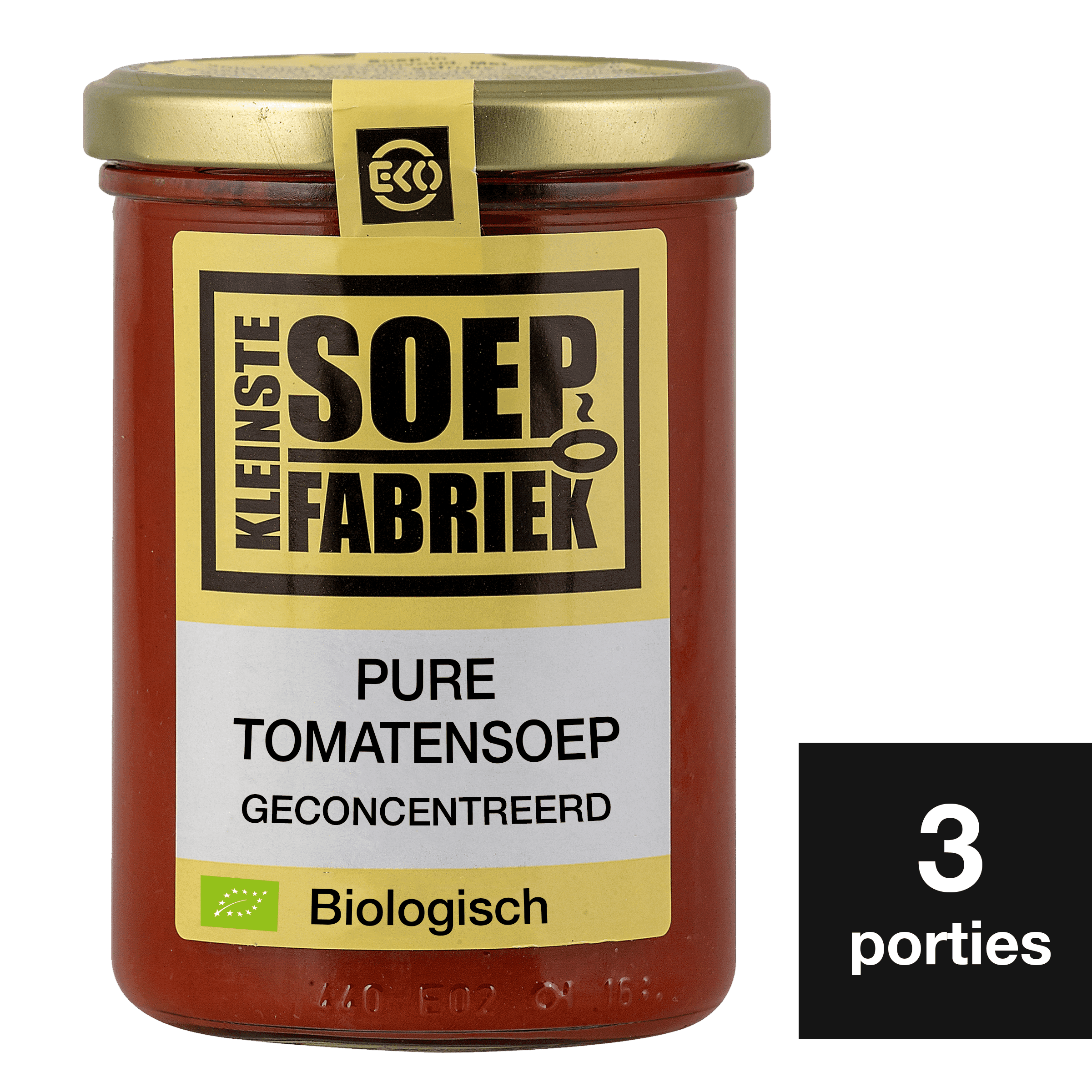 Kleinste Soepfabriek Pure tomatensoep biologisch