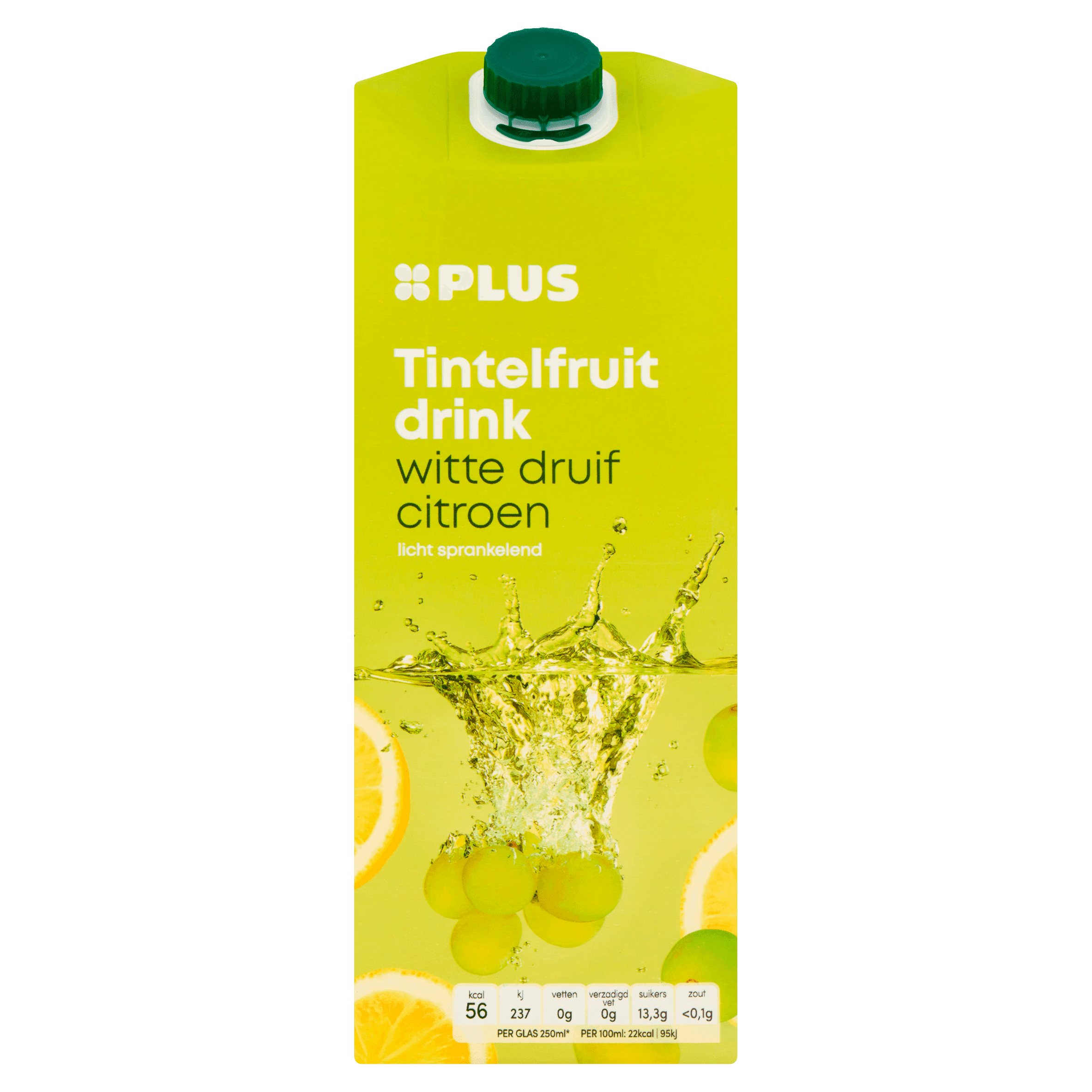 PLUS Tintelfruit witte druif citroen