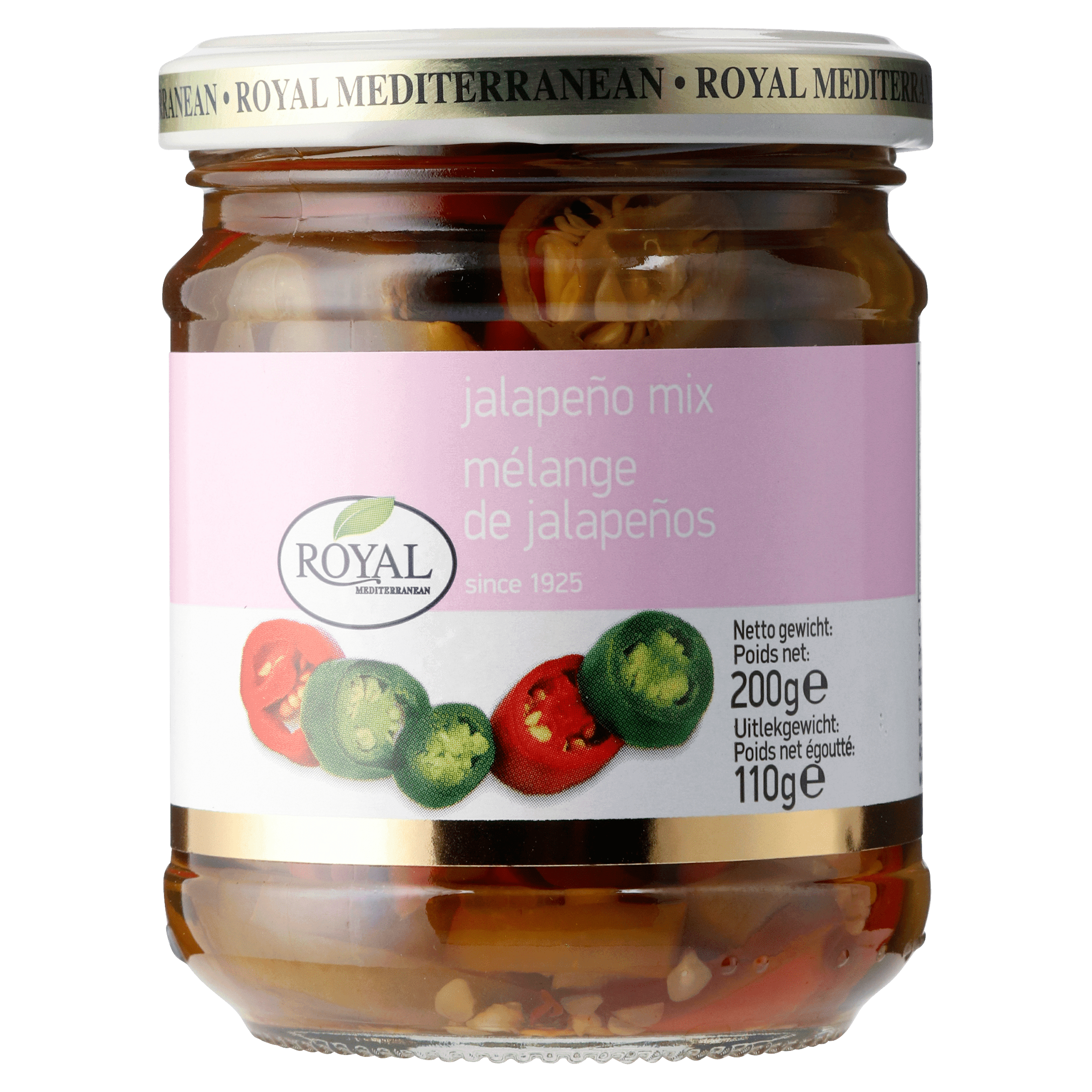 Royal Gesneden Jalapeno mix