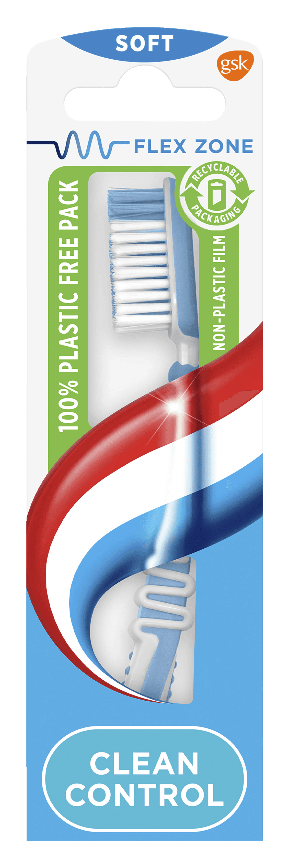 Aquafresh Tandenborstel clean control soft