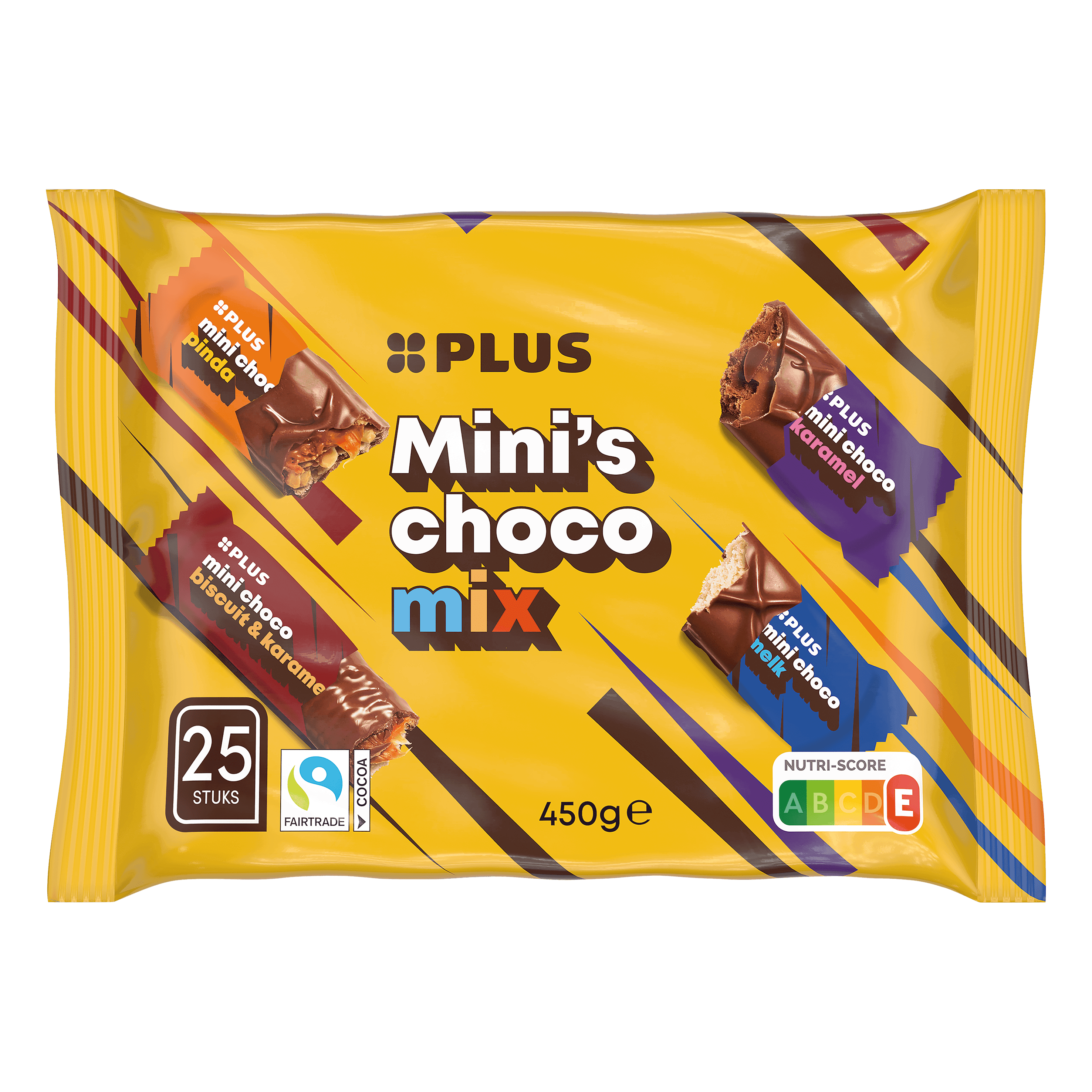 PLUS Chocolade Mini choco mix Fairtrade