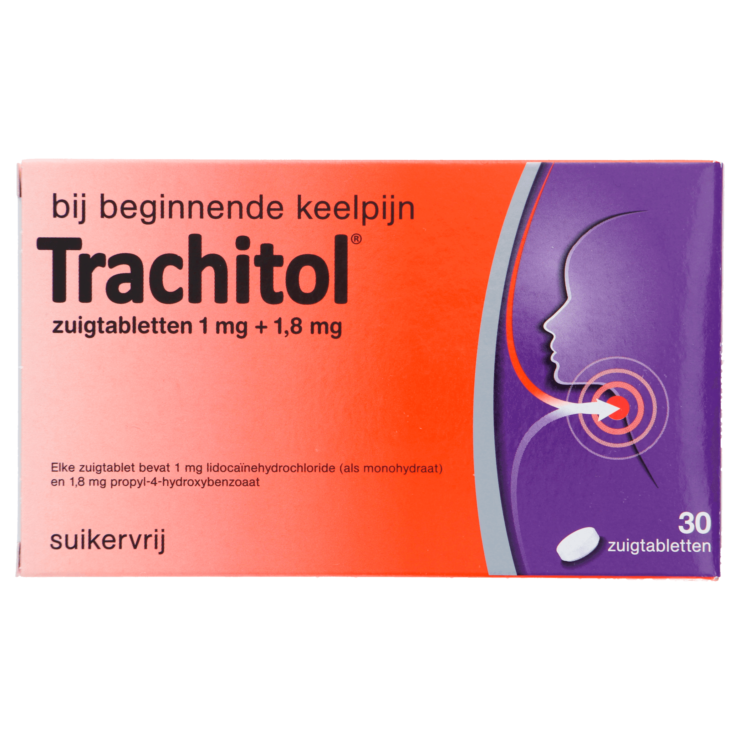 Trachitol Zuigtabletten 1 mg + 1,8 mg