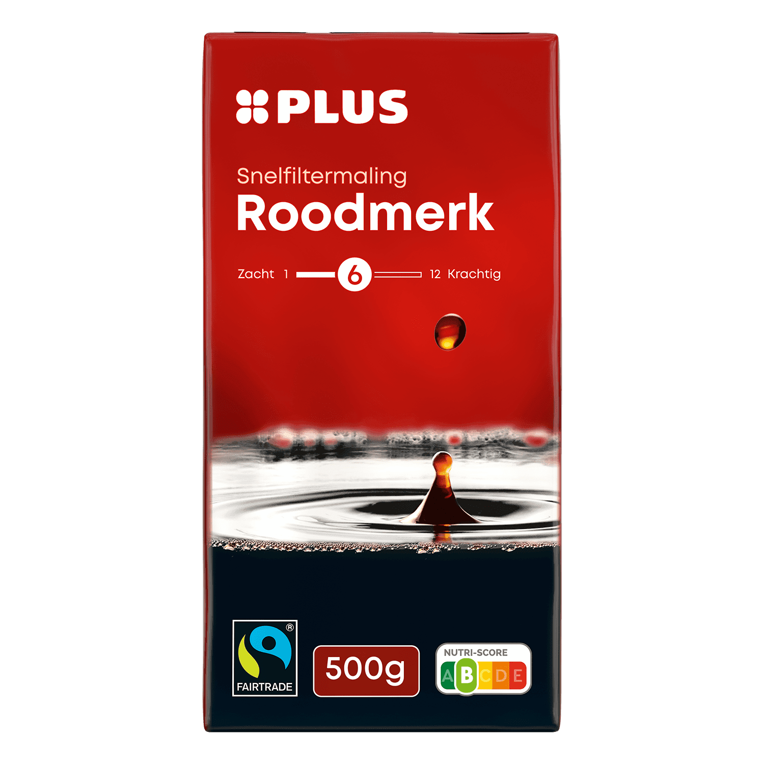 PLUS Roodmerk Filterkoffie Fairtrade