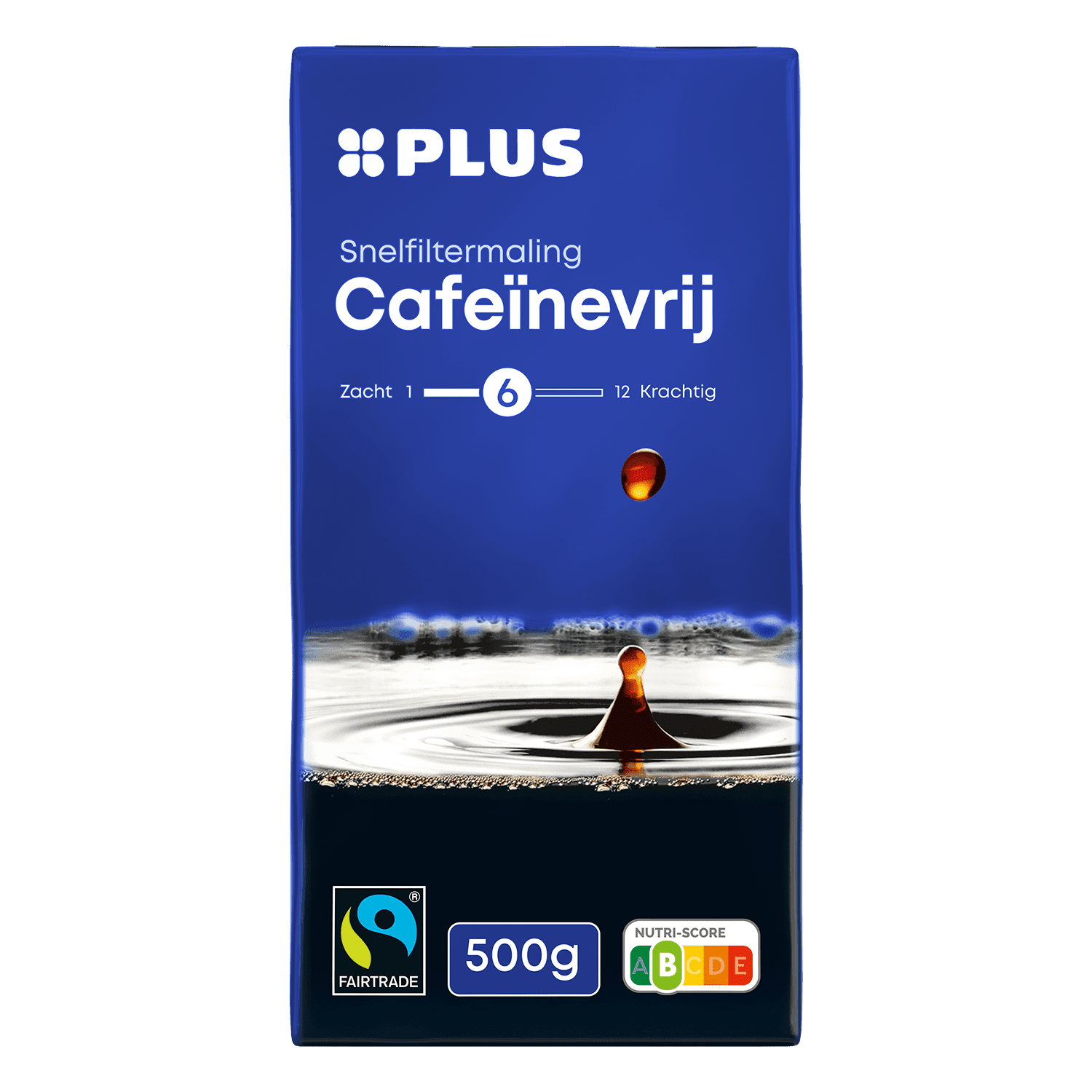 PLUS Cafeïnevrij Filterkoffie Fairtrade