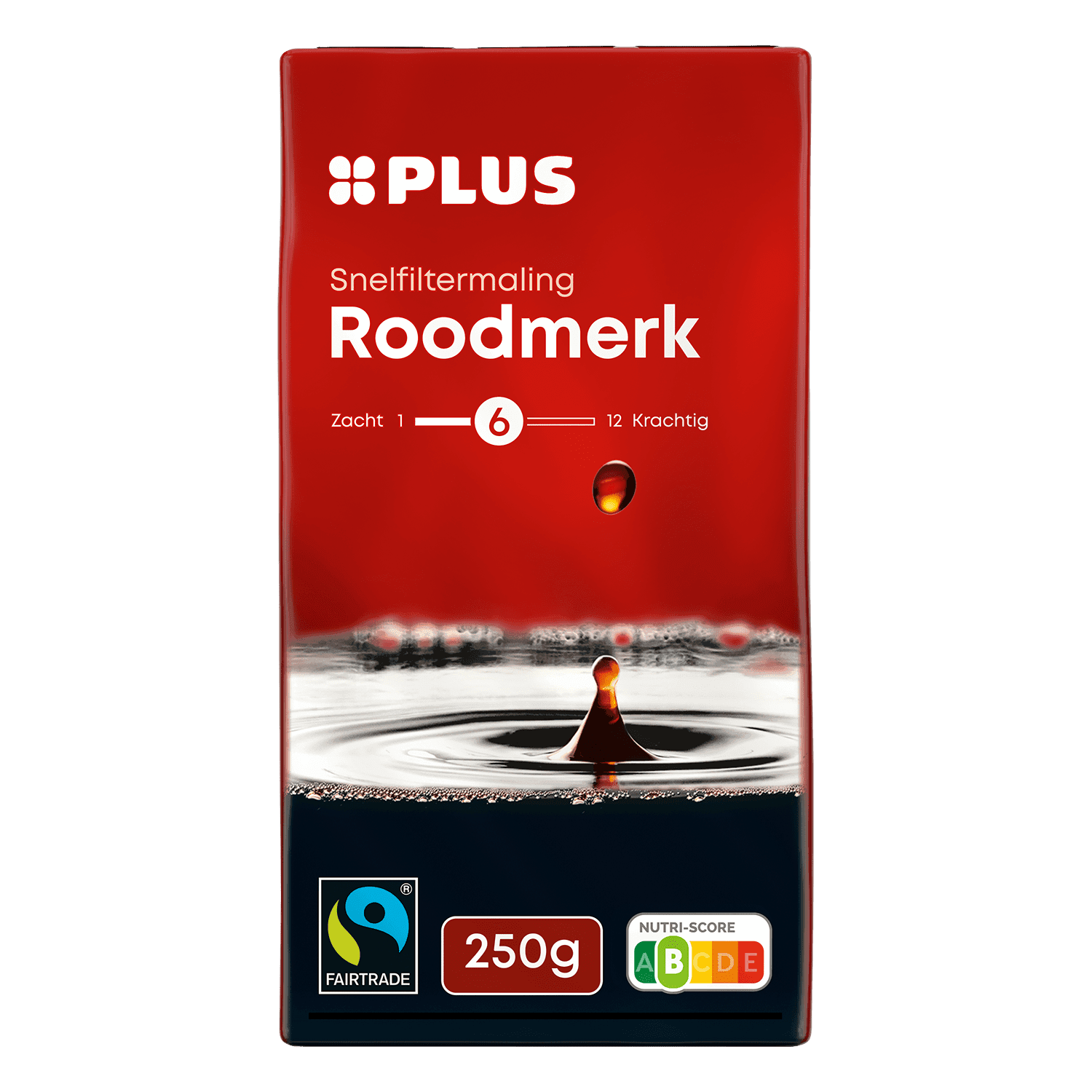 PLUS Roodmerk Filterkoffie Fairtrade