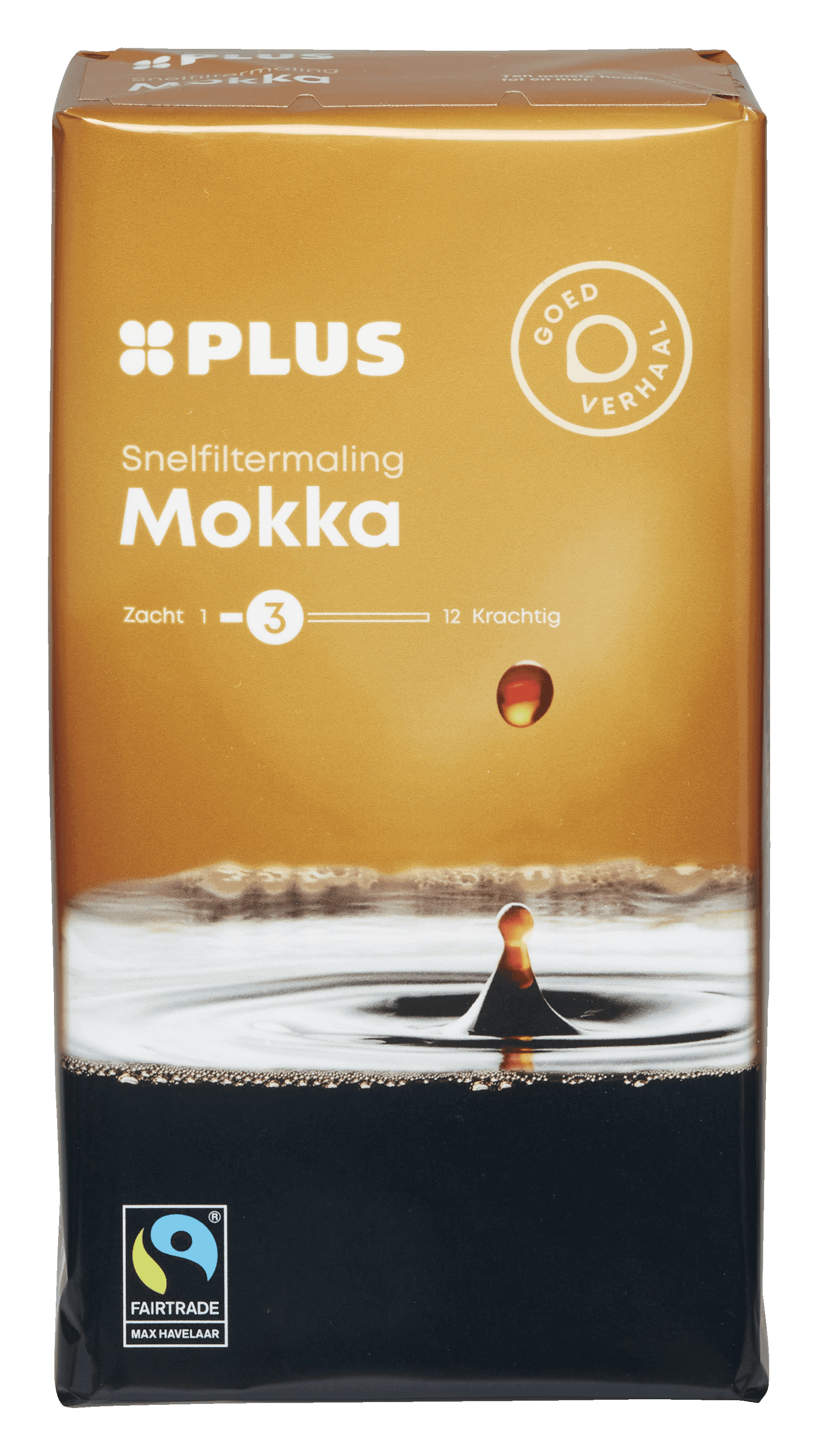PLUS Koffie Snelfilter Mokka Fairtrade