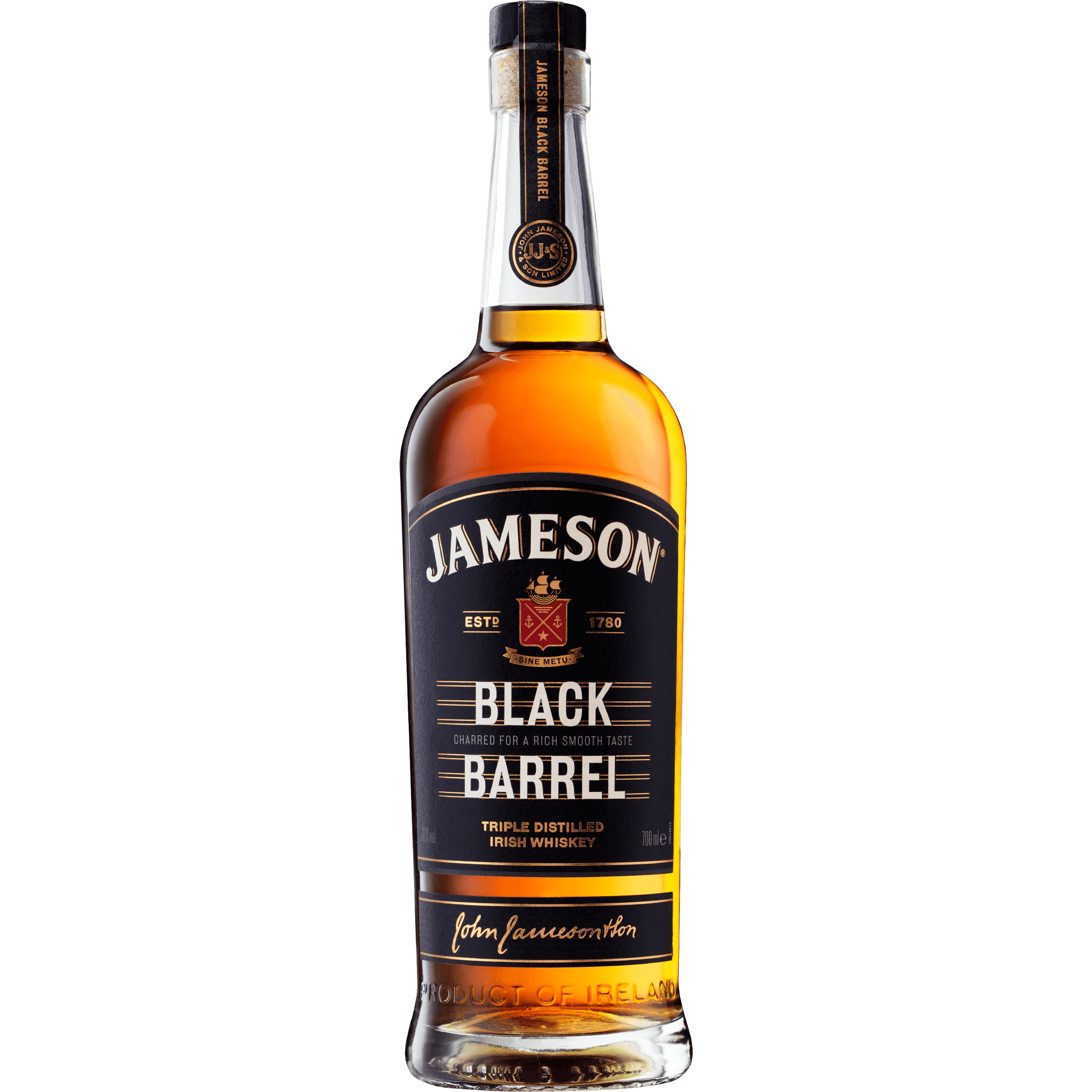 Jameson Black barrel