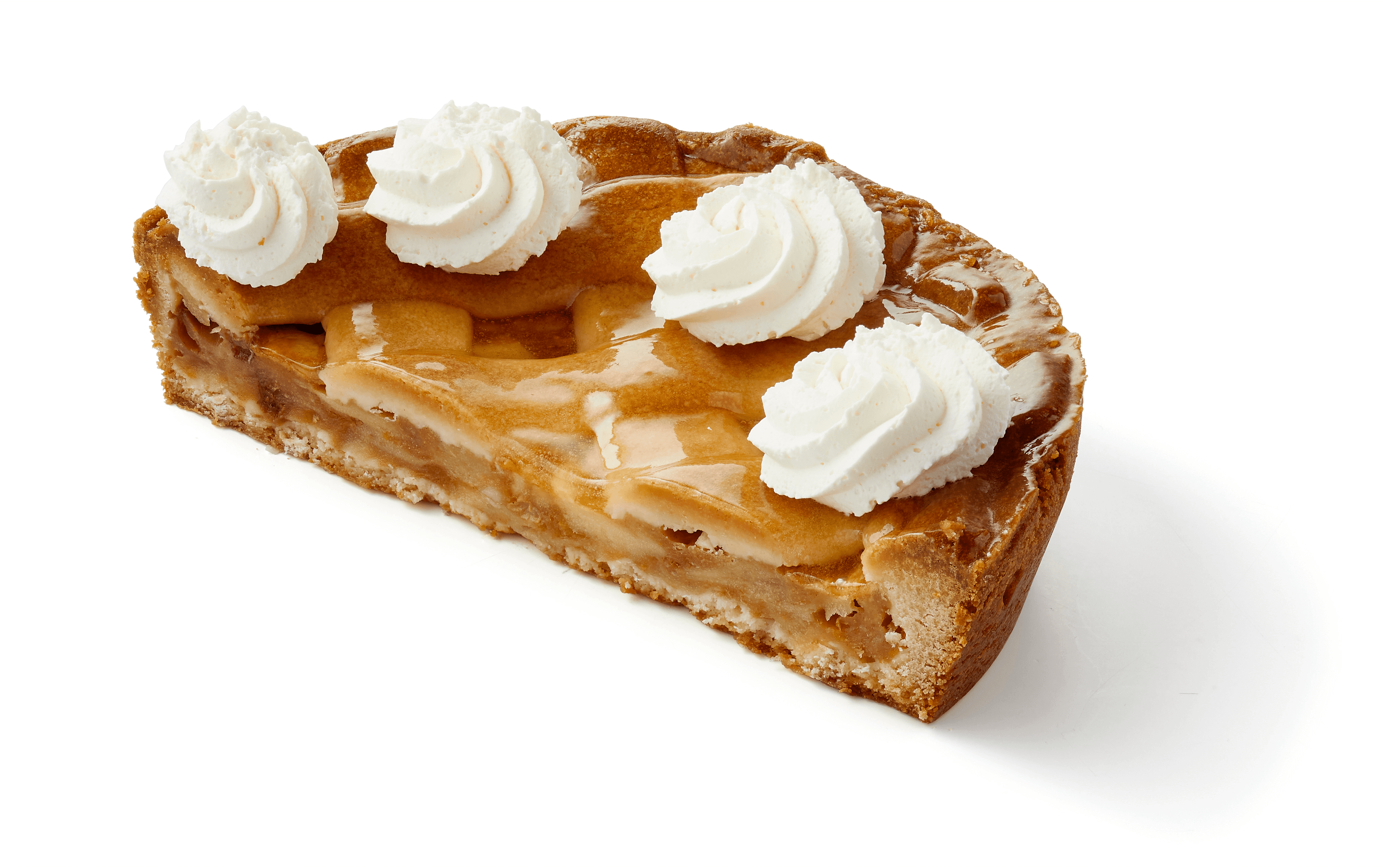 PLUS Korenlanders Halve appeltaart met slagroom