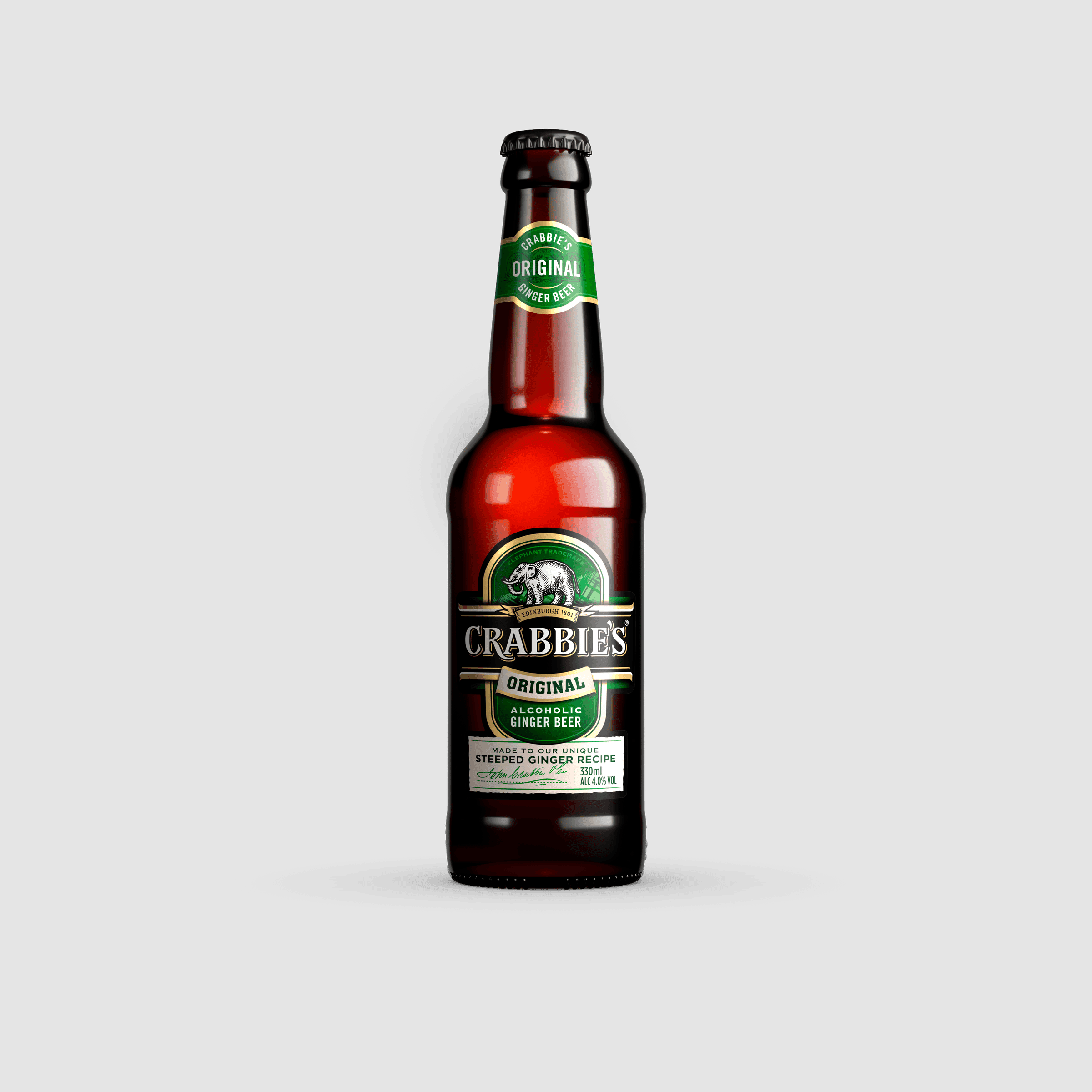 CRABBIE'S ALCOHOLIC GINGERBEER GLUTENVRIJ