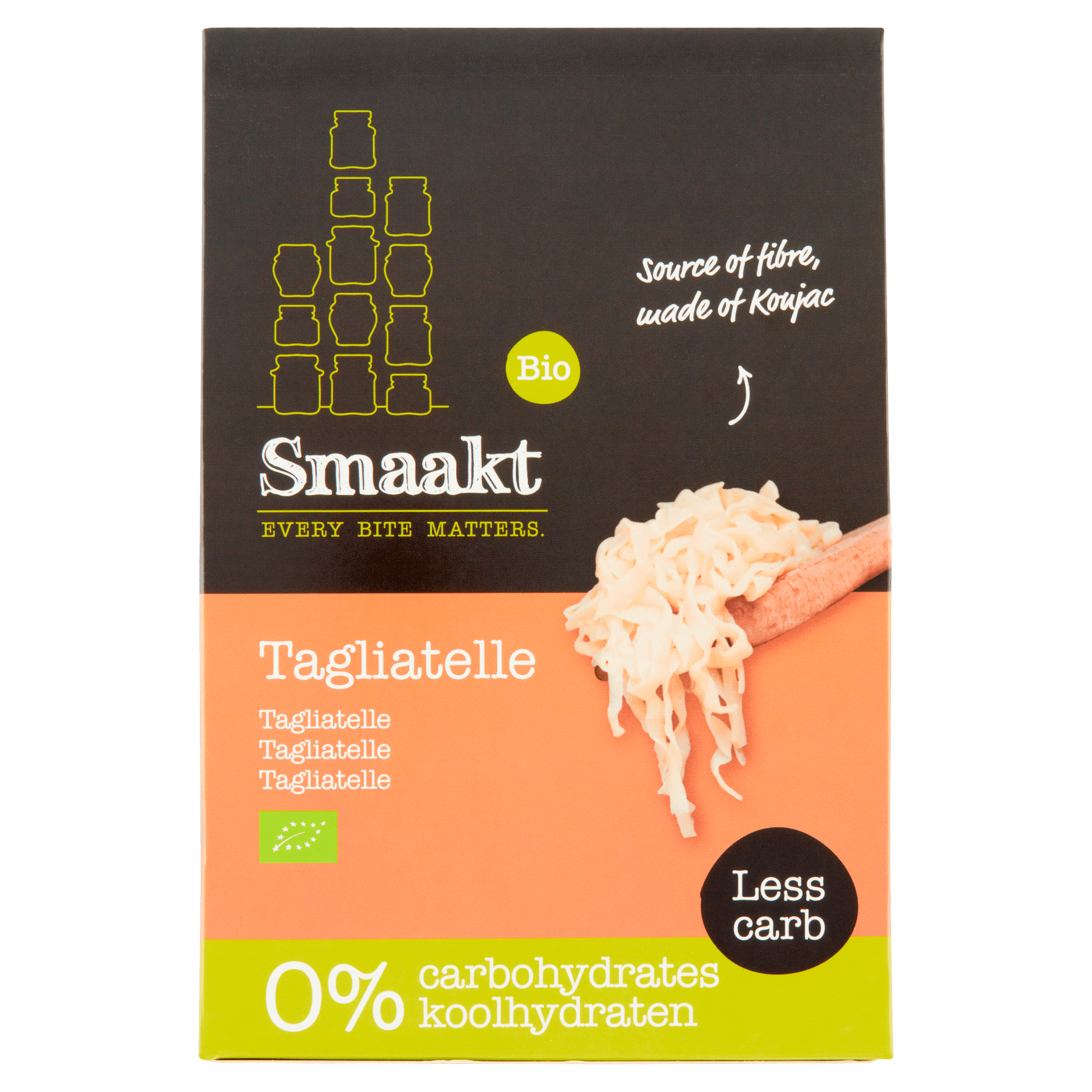 Smaakt Less carb konjac tagliatelle - bio