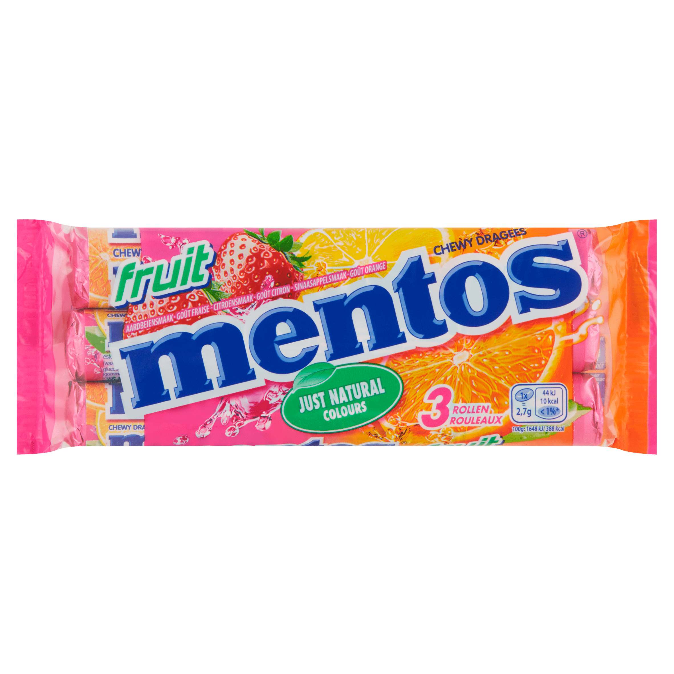 Mentos Fruit 3-pack