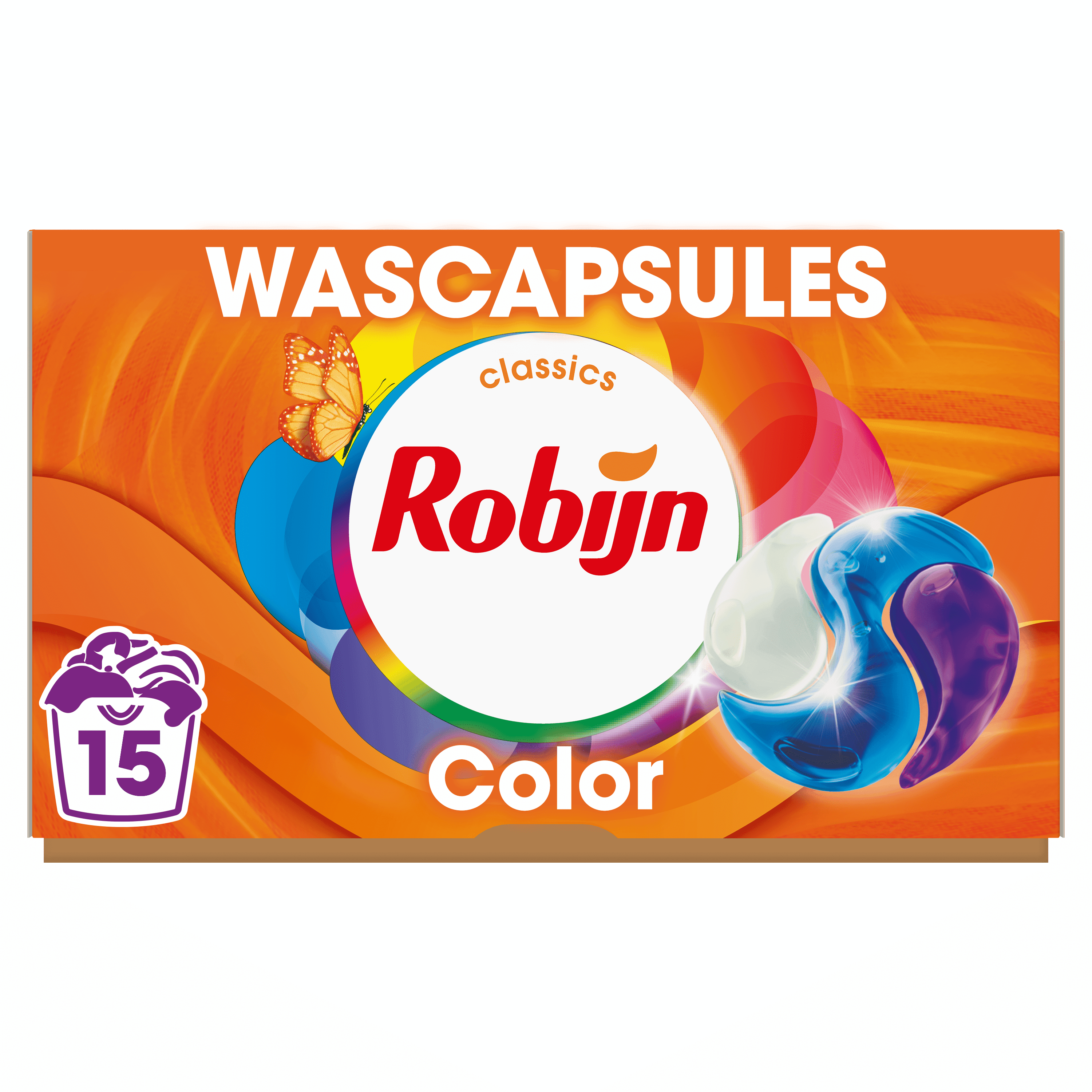 Robijn 3-in-1 classics capsules color