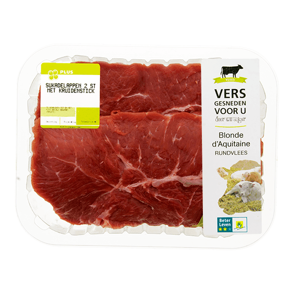 PLUS Sukadelappen 2 stuks