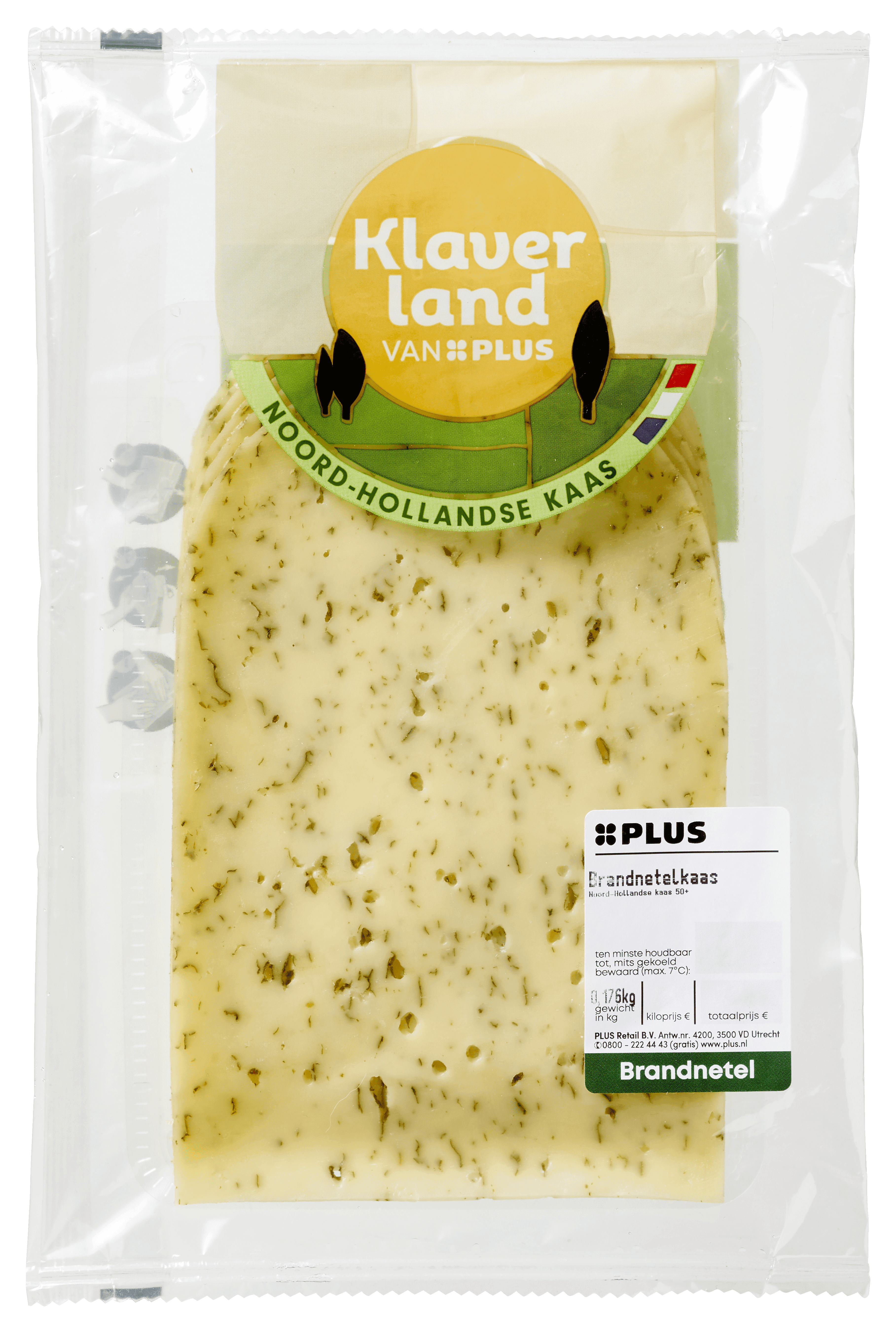 PLUS Klaverland Brandnetelkaas 50+ plakken
