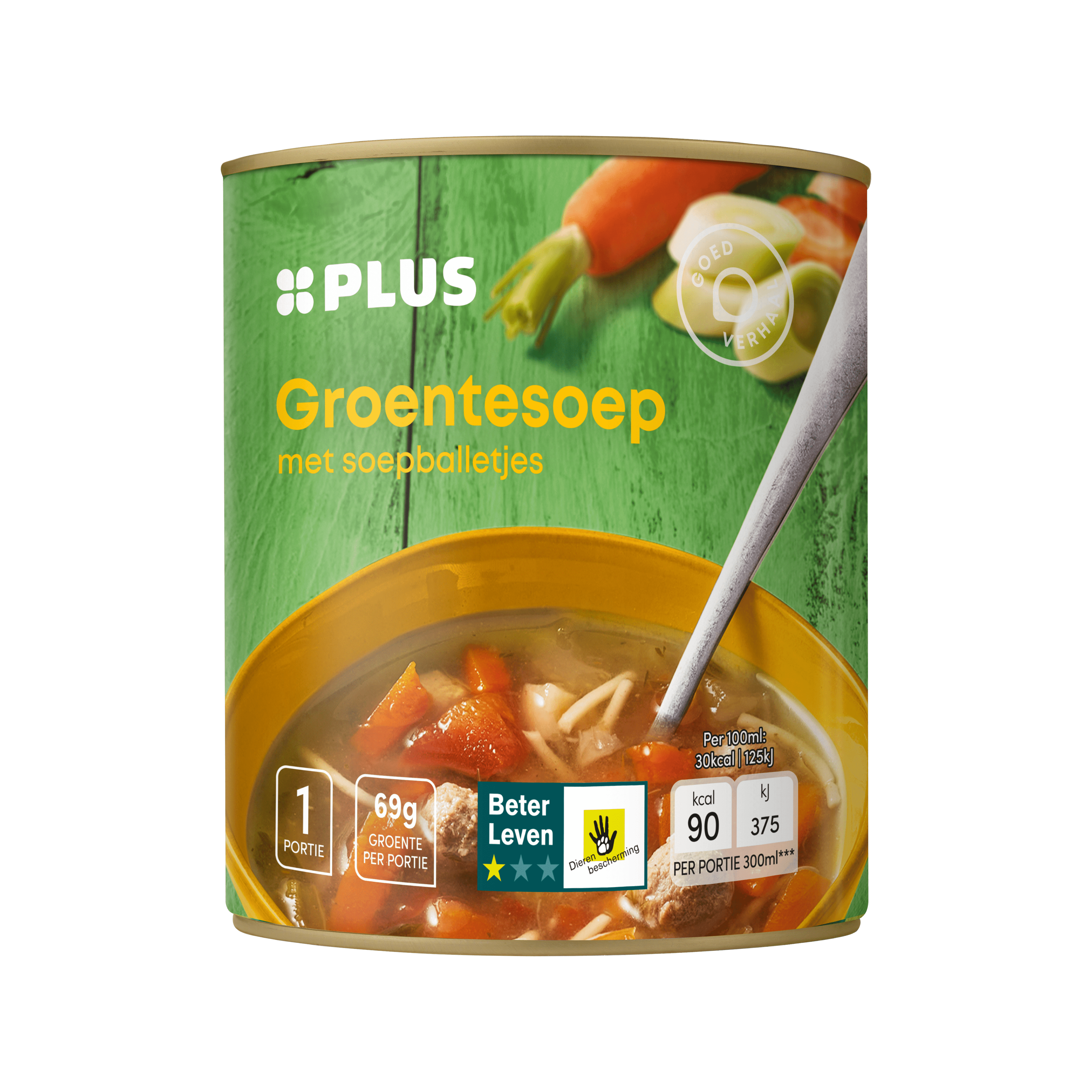 PLUS Groentesoep