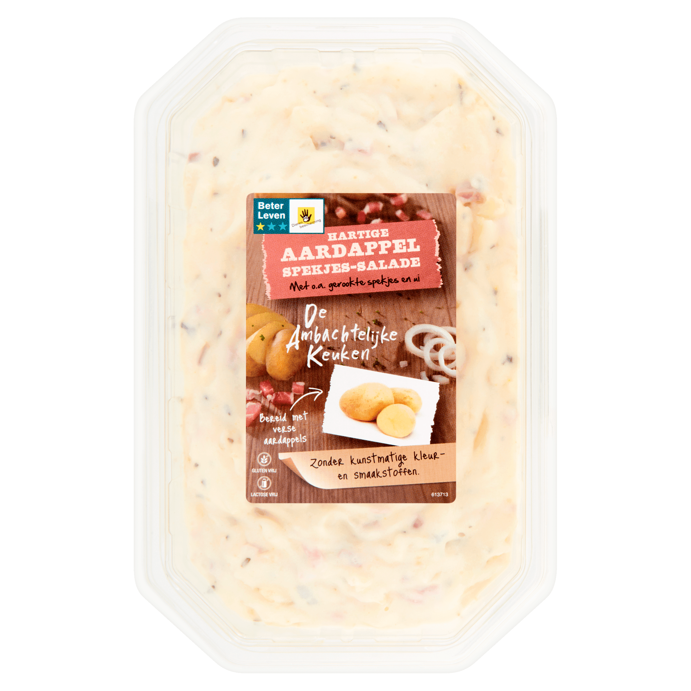 Ambachtelijke Keuken Aardappelsalade met spekjes