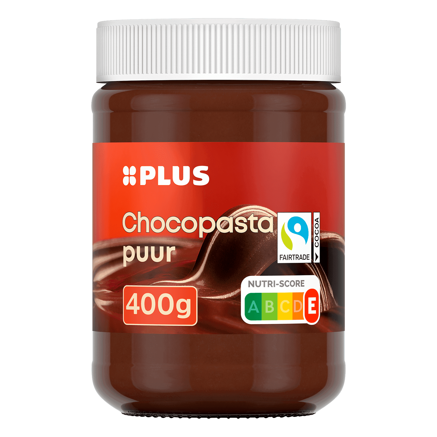 PLUS Chocopasta puur Fairtrade