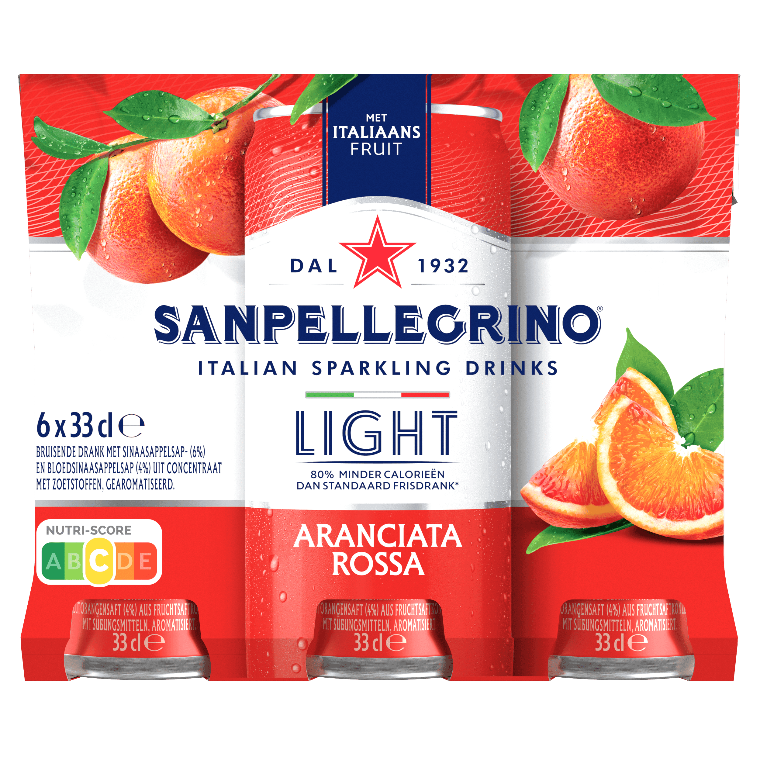 San Pellegrino Aranciata rossa light