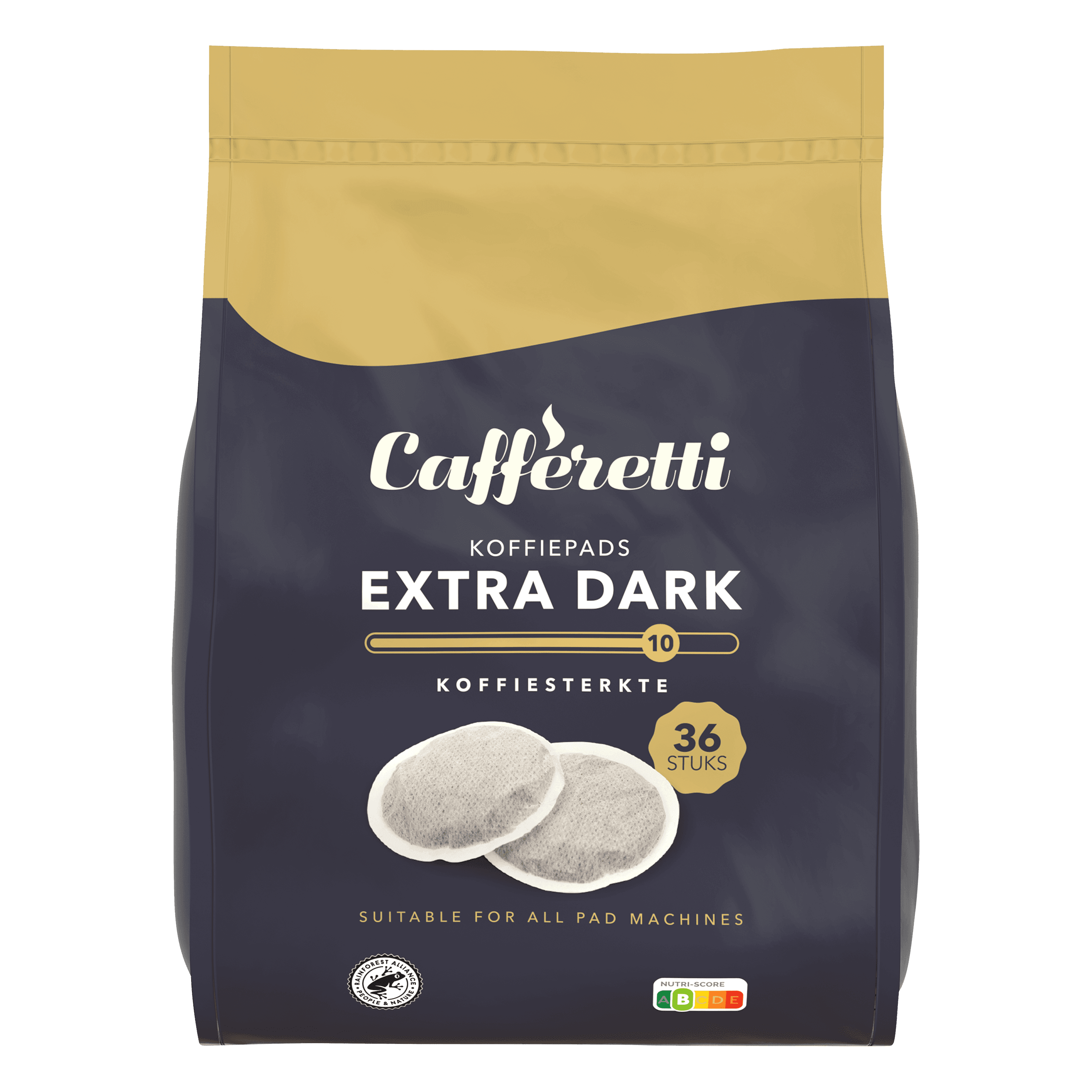 Caffèretti Koffiepads extra dark