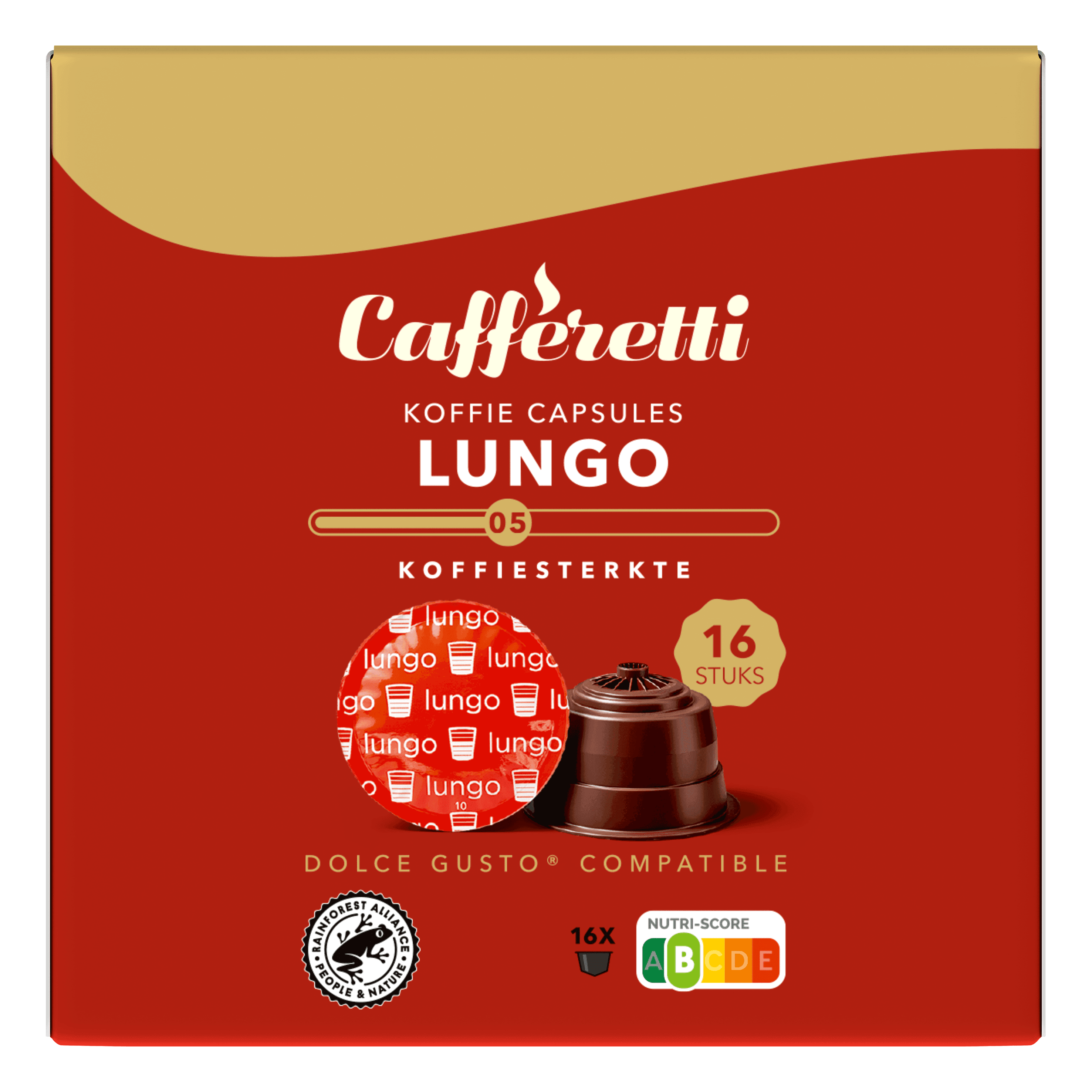 Caffèretti Koffiecapsules lungo