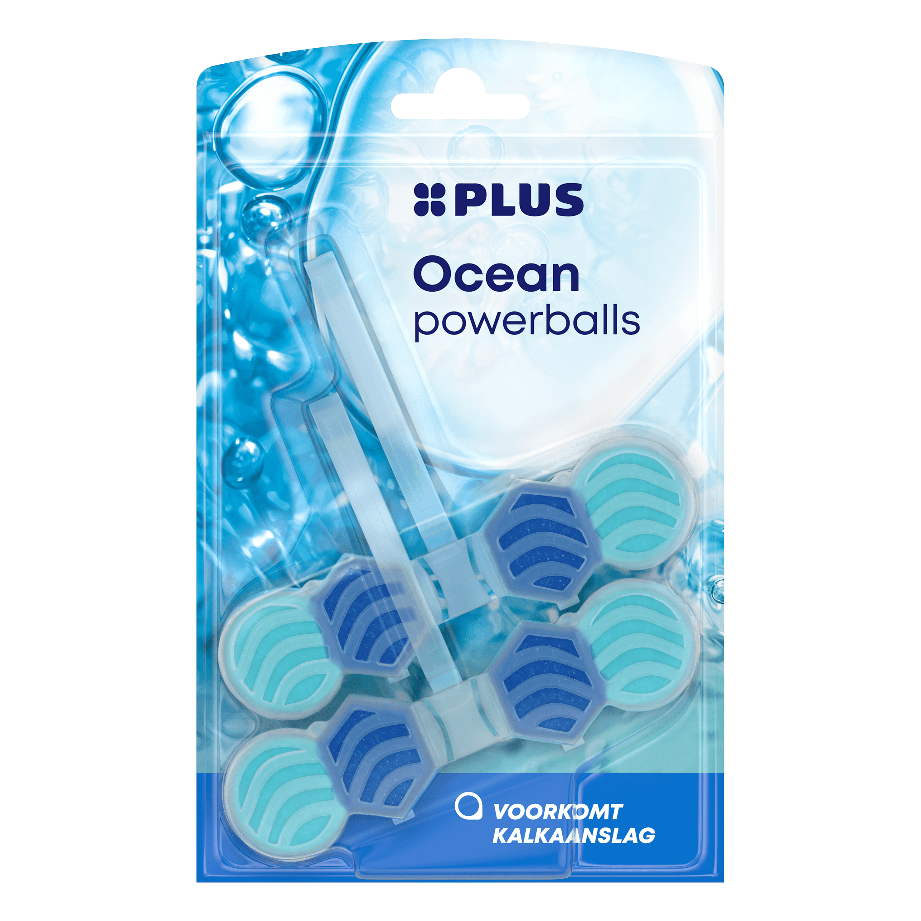 PLUS Powerball toiletblok ocean