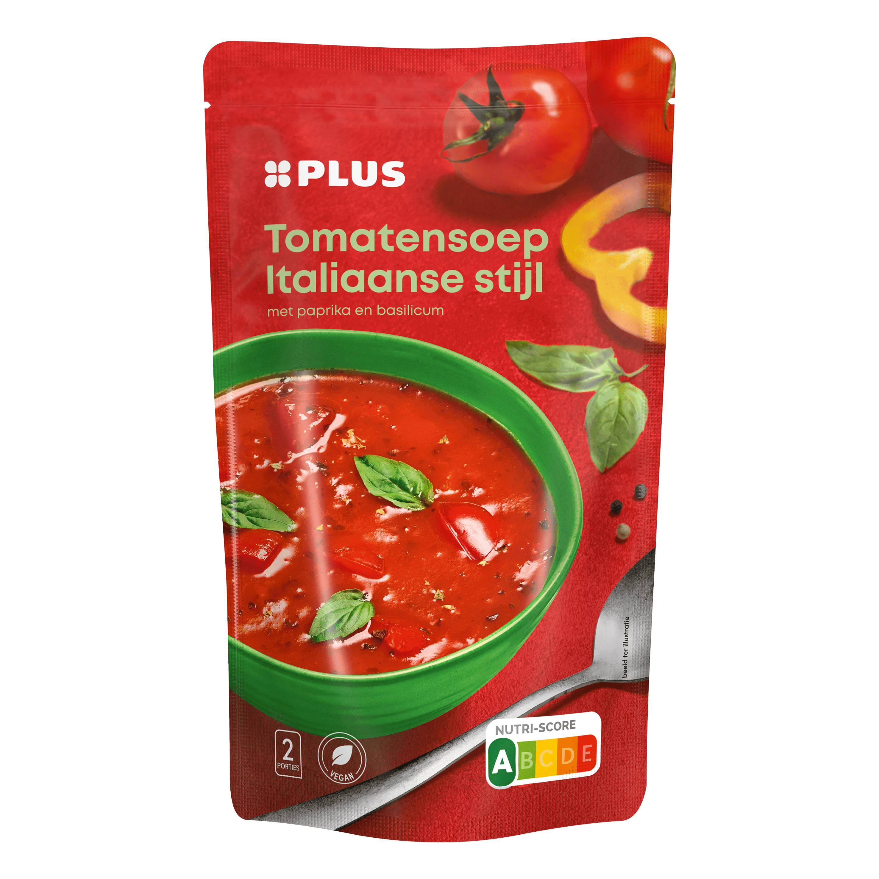 PLUS Soep in Zak Italiaanse Tomaat