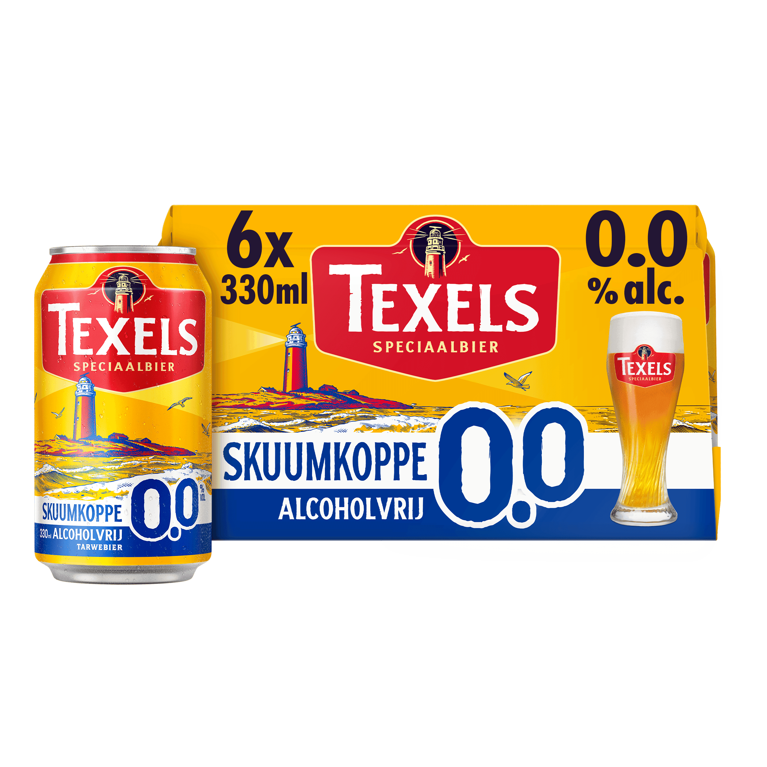 Texels Skuumkoppe 0.0 bier blik