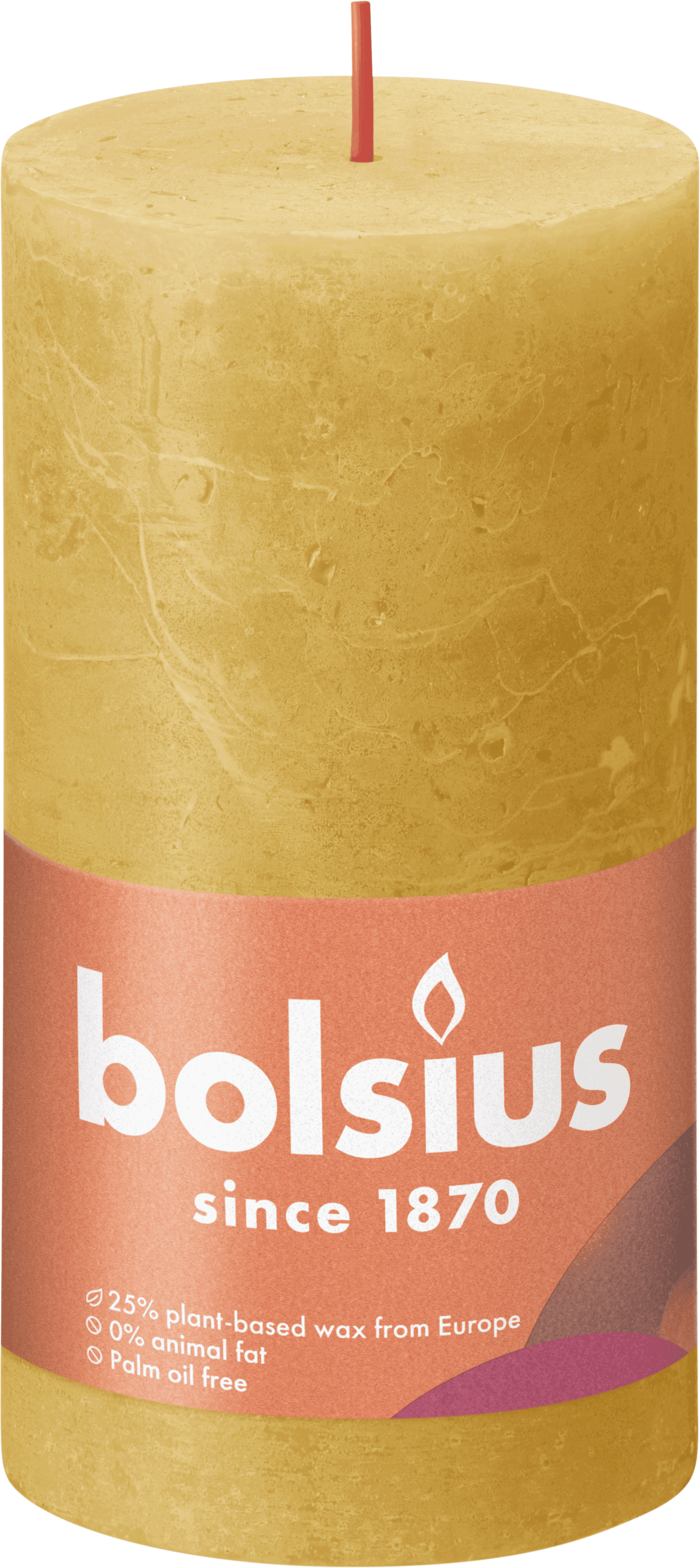 Bolsius Rustiek stompkaars 130/68 Honeycomb