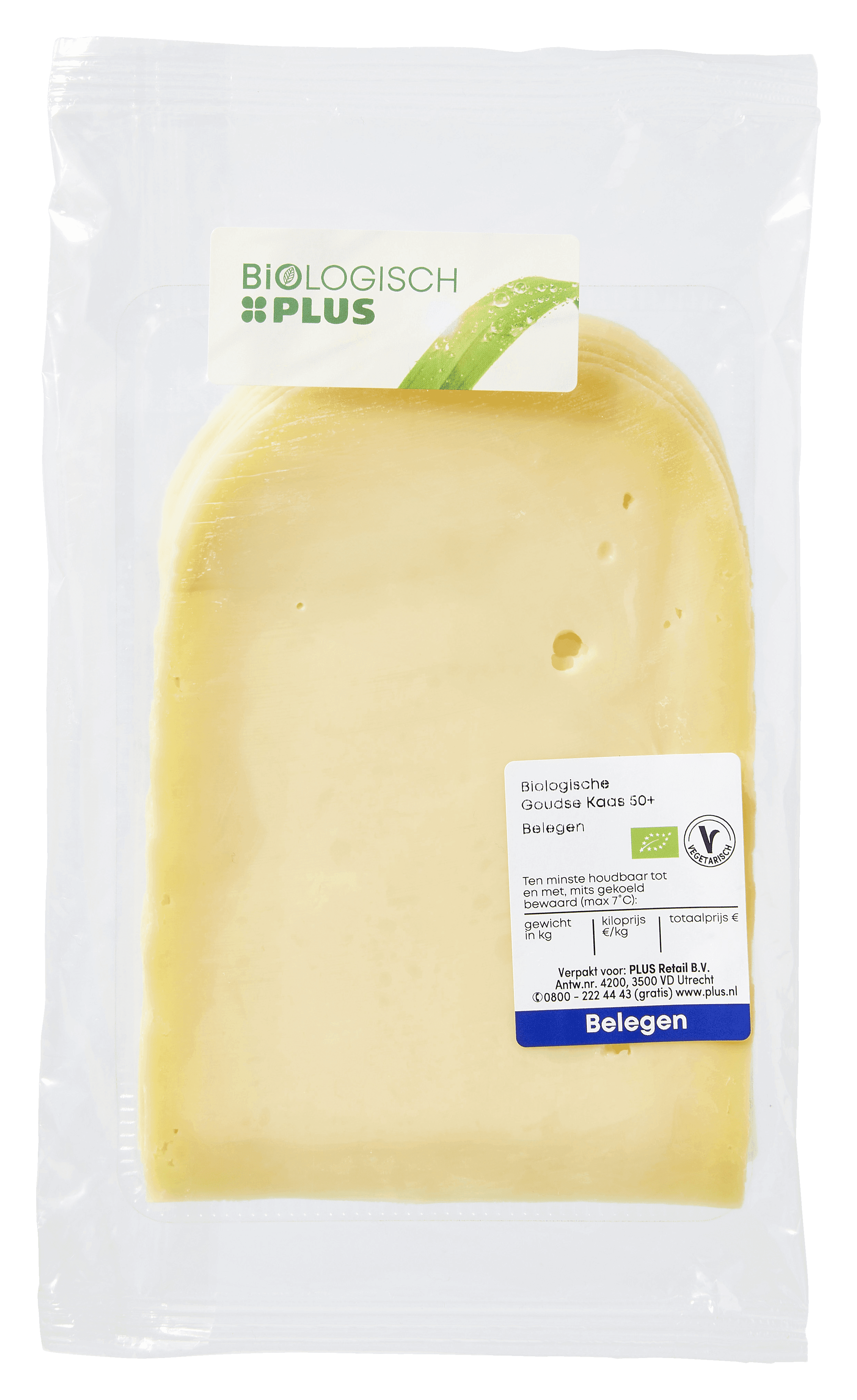 Biologisch PLUS Belegen 50+ plakken