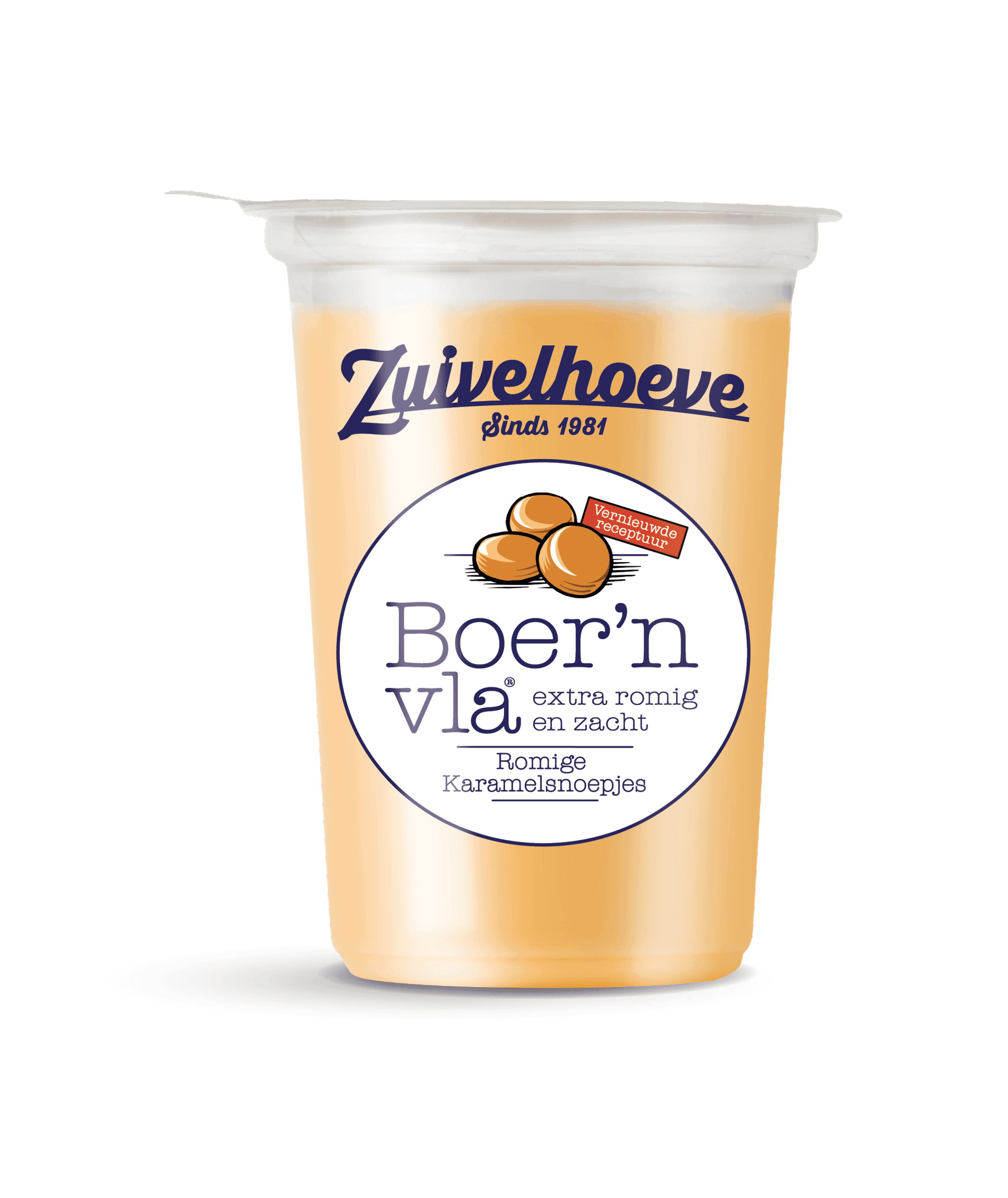 Zuivelhoeve Boer'n Vla Karamelsnoepjes