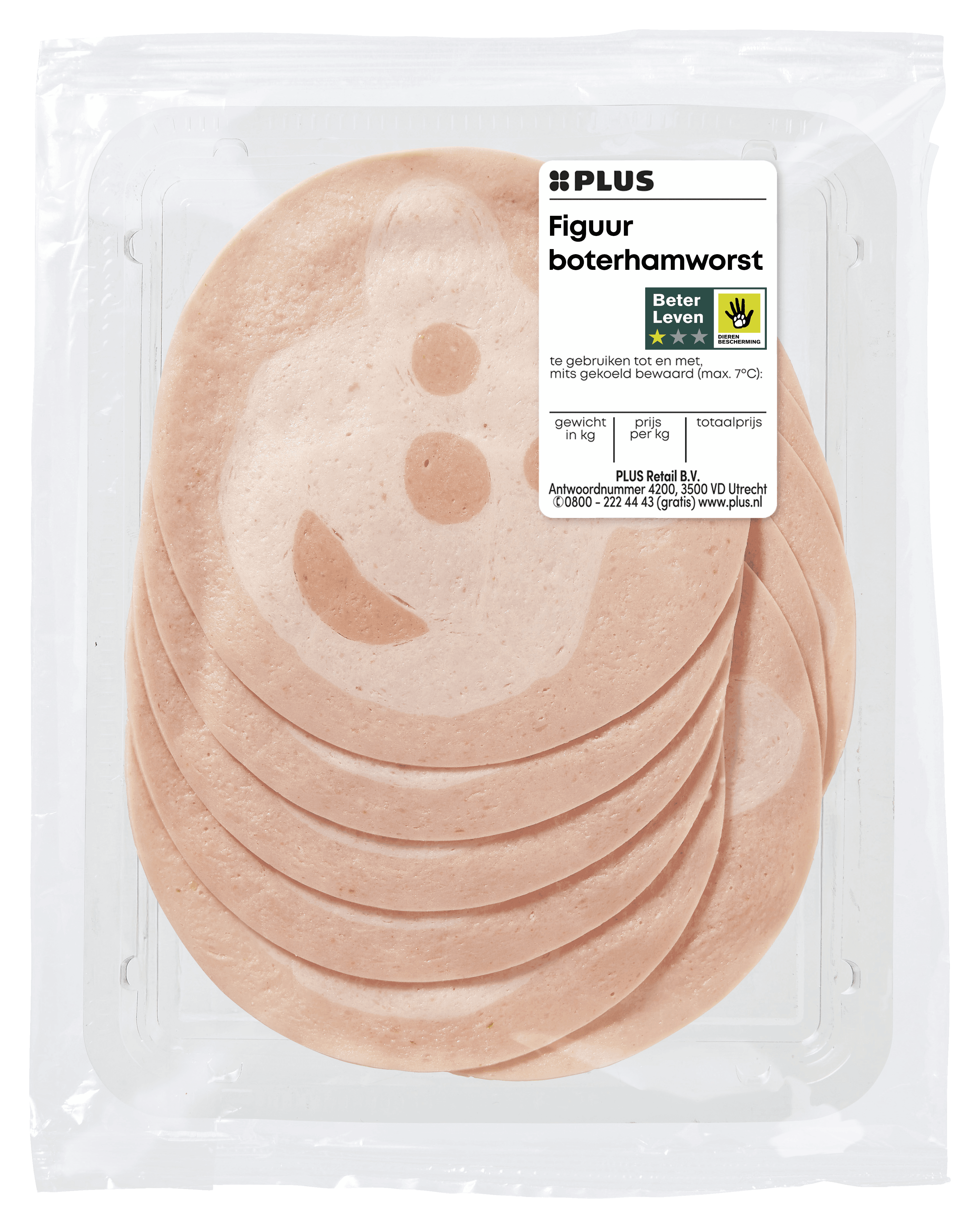 PLUS figuurboterhamworst