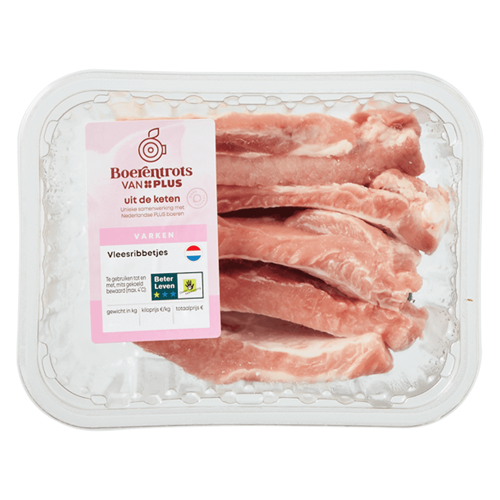 PLUS Boerentrots Vleesribbetjes