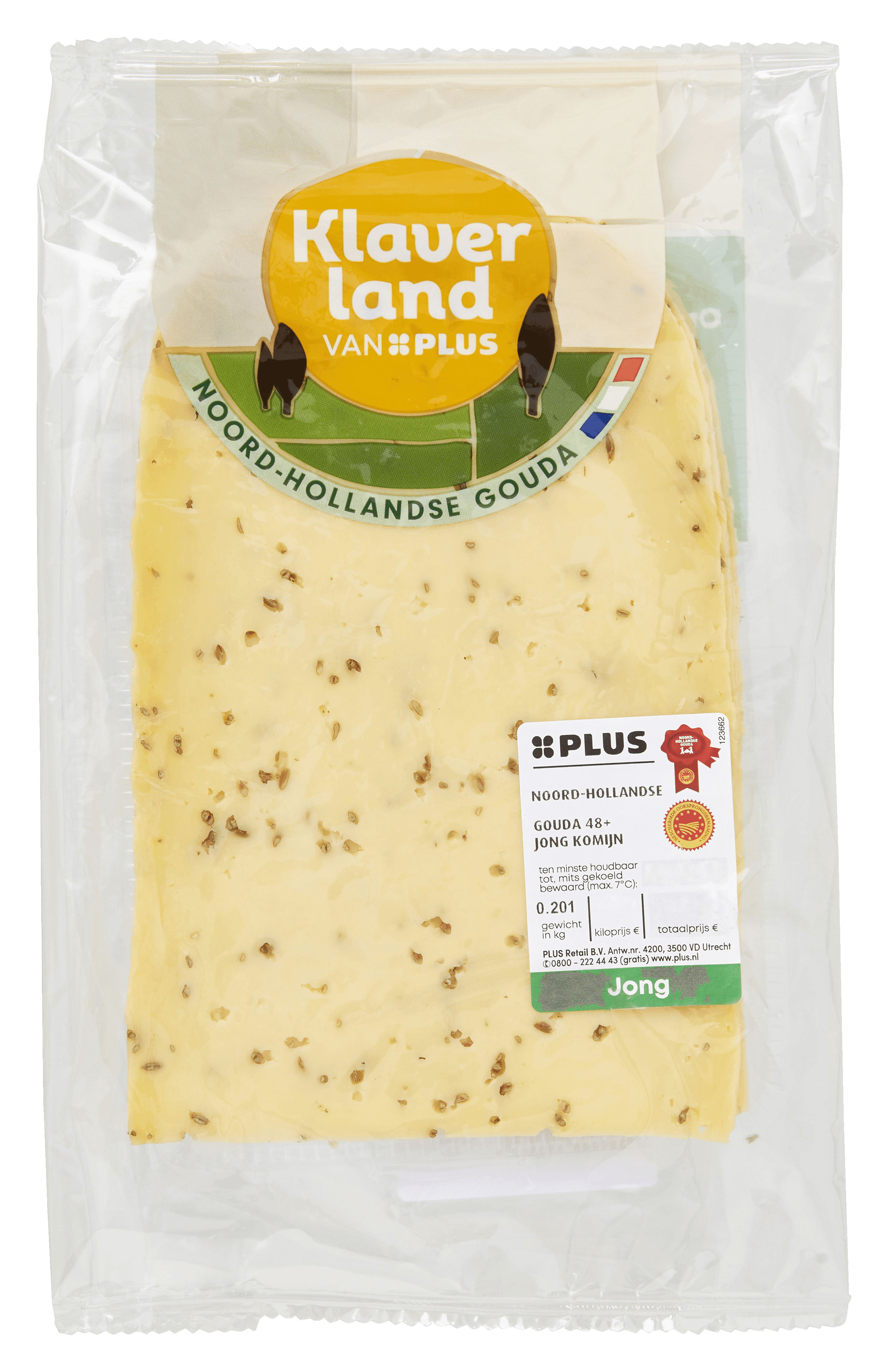 PLUS Klaverland Jong komijn 48+ plakken