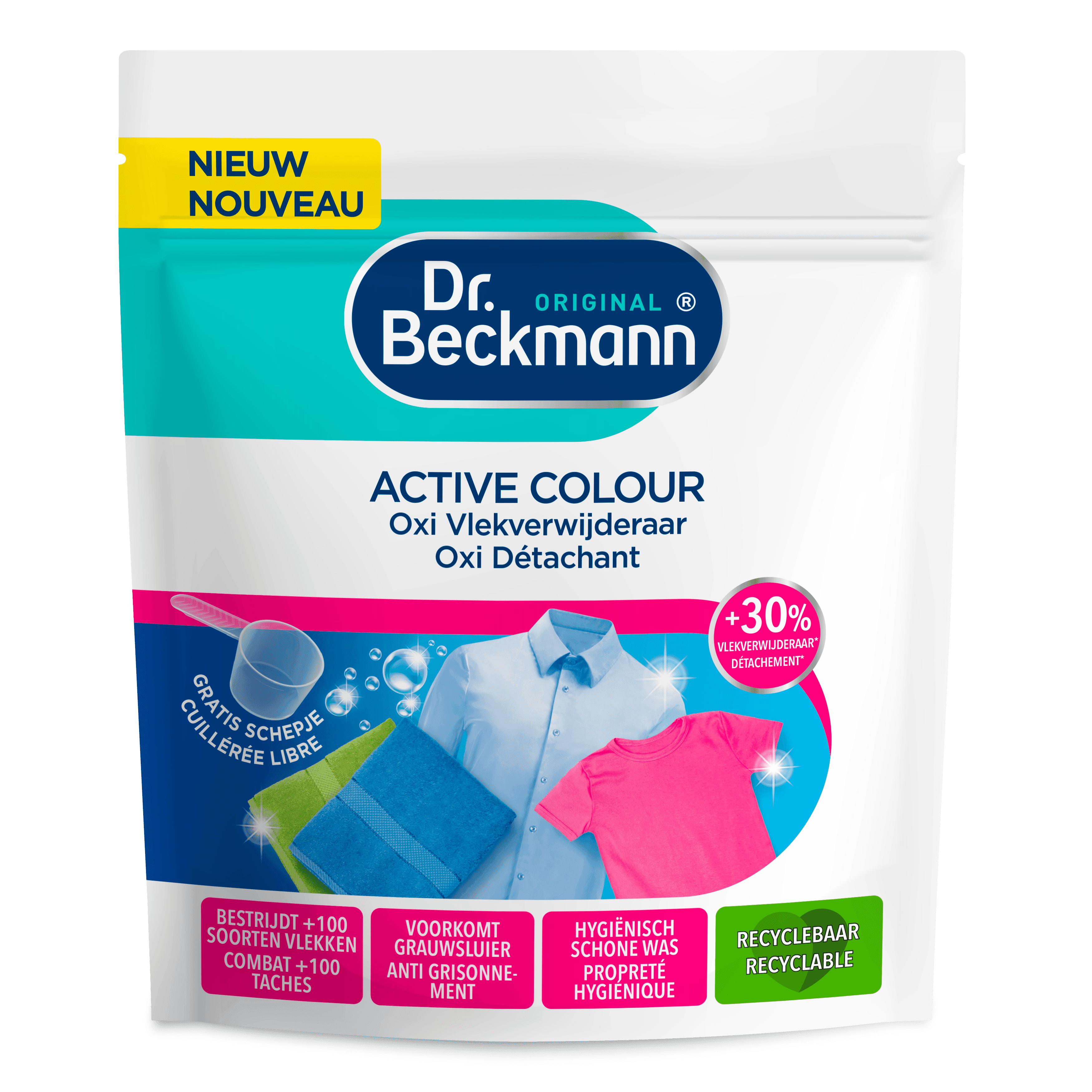 Dr. Beckman Active colour oxi vlekverwijderaar