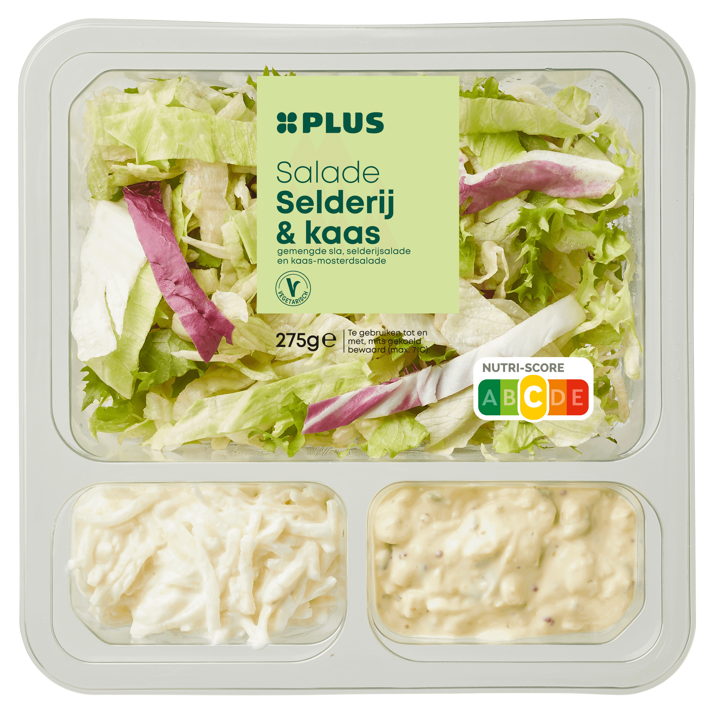 PLUS Salade Selderij-Oude Kaas