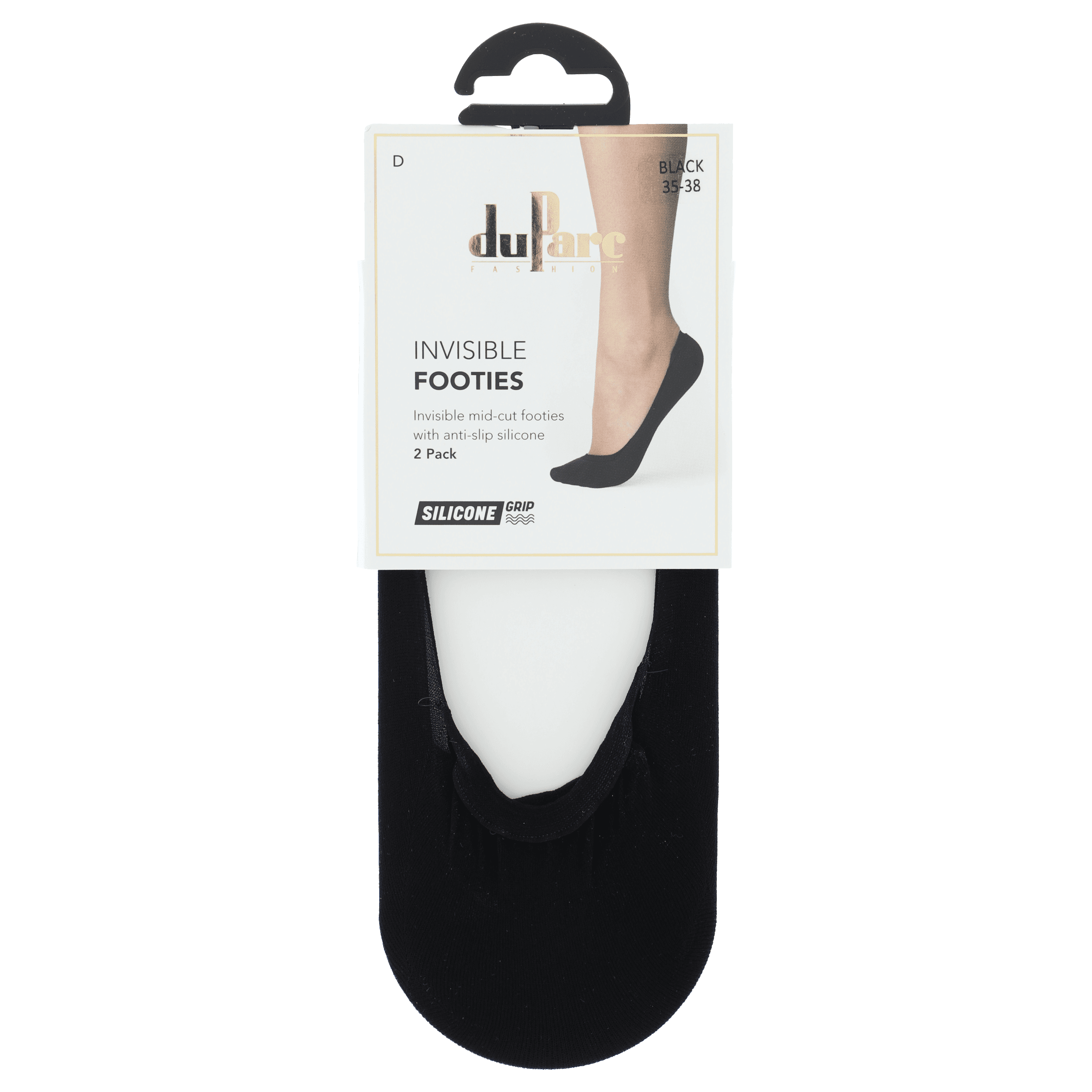 DuParc DP9511 KV mousse midcut zwart 35-38