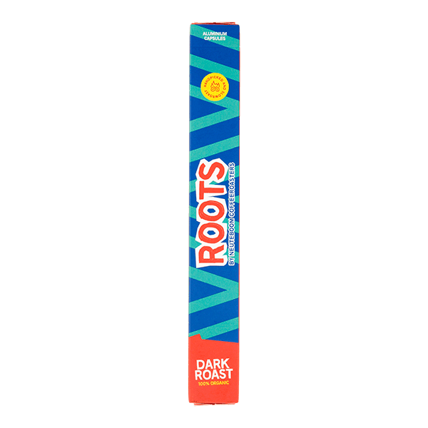 Roots Koffiecapsules dark roast bio