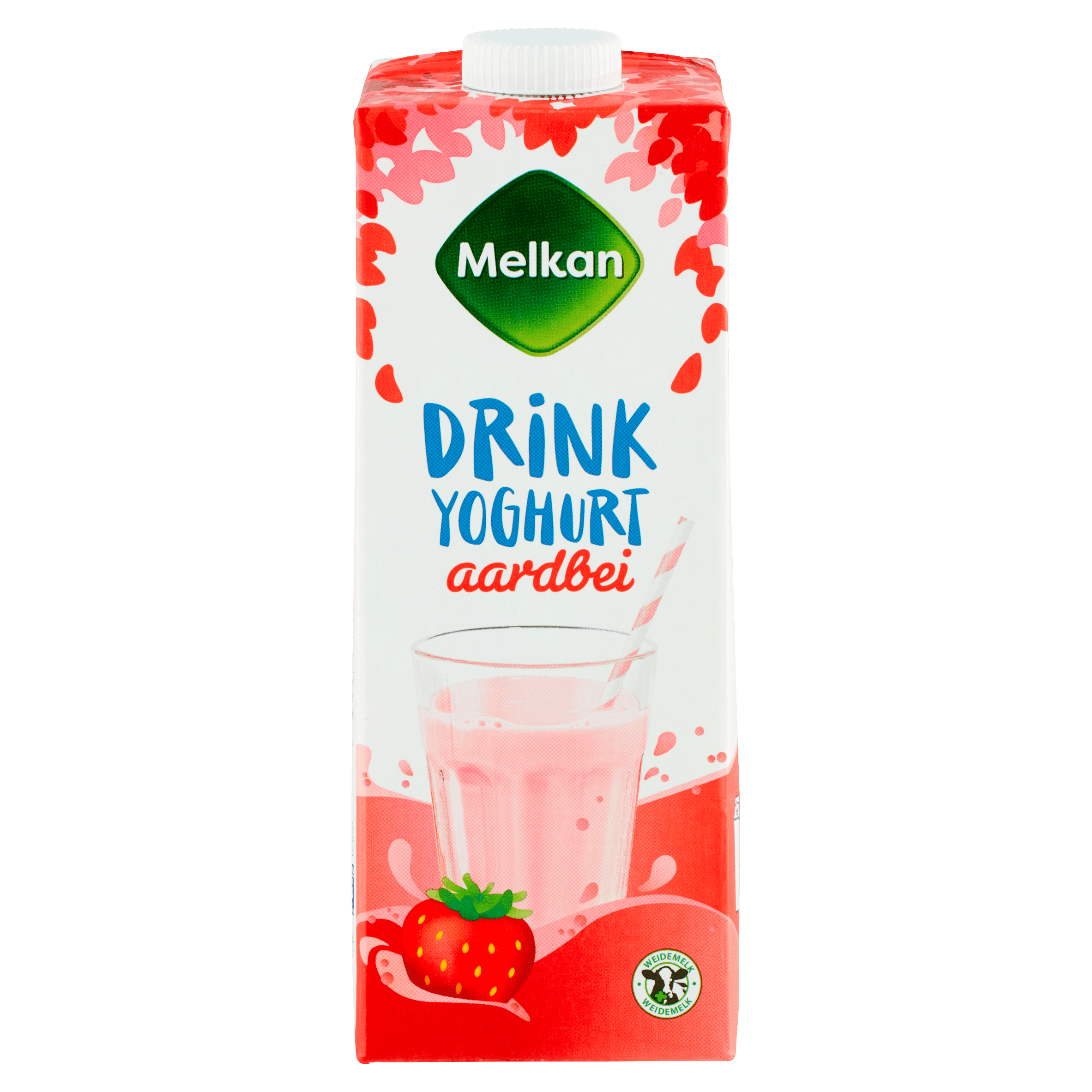 Melkan Drinkyoghurt aardbei