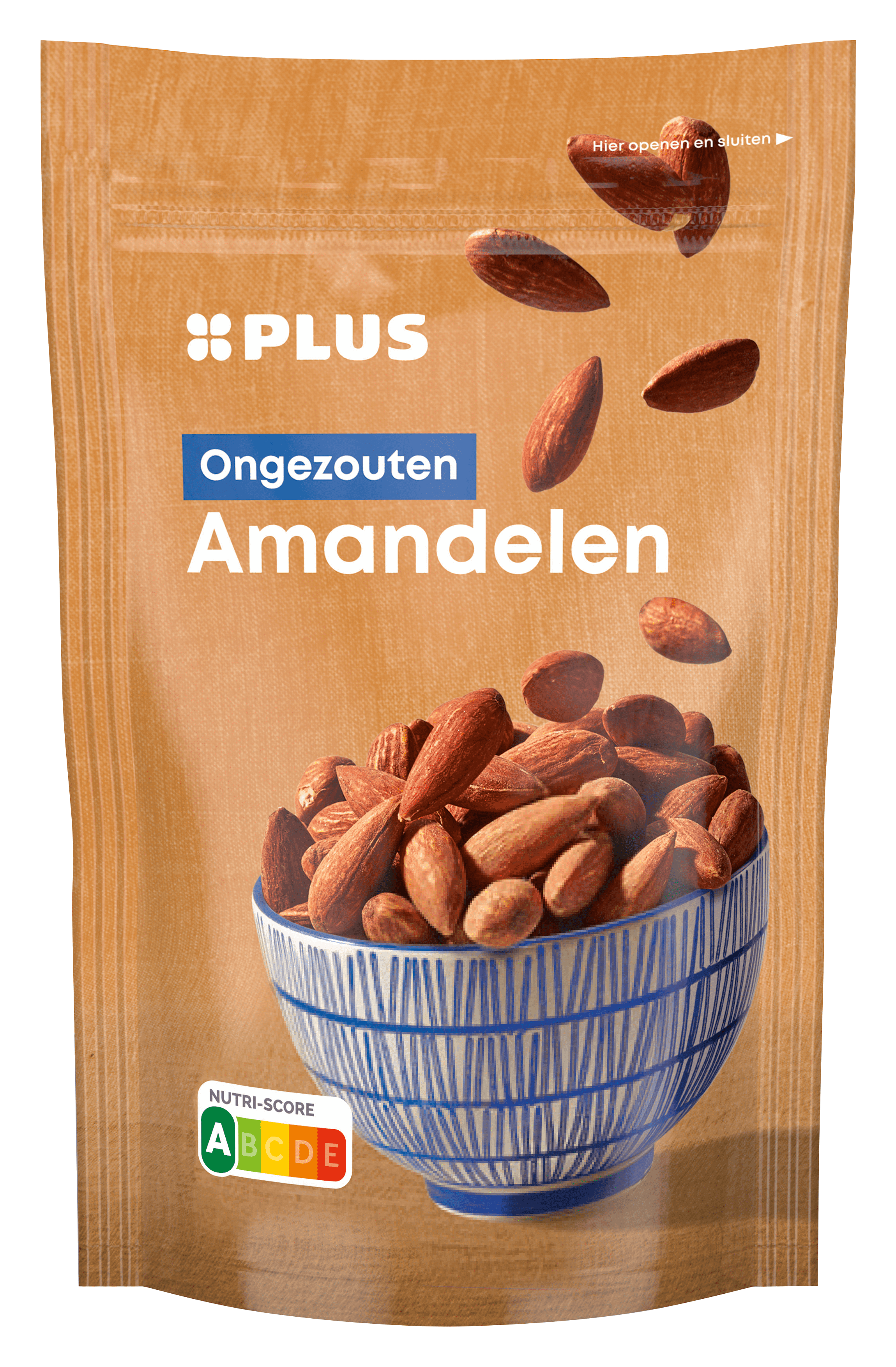 PLUS Amandelen ongezouten