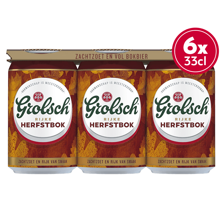 Grolsch Herfstbok blik
