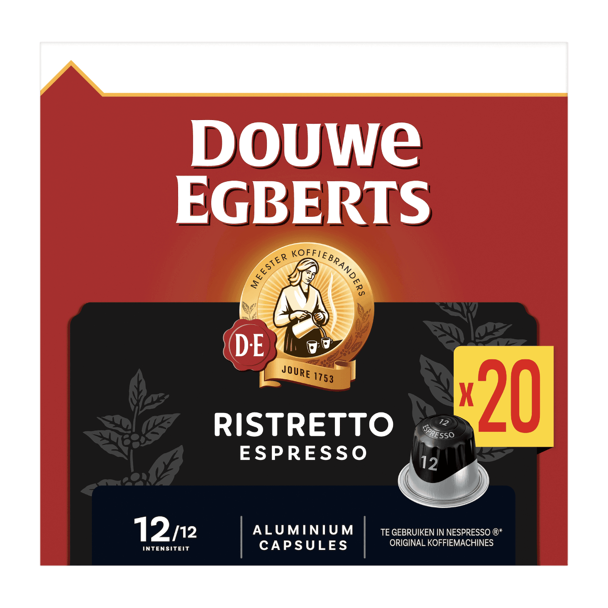 Douwe Egberts Capsules espresso 12 ristretto