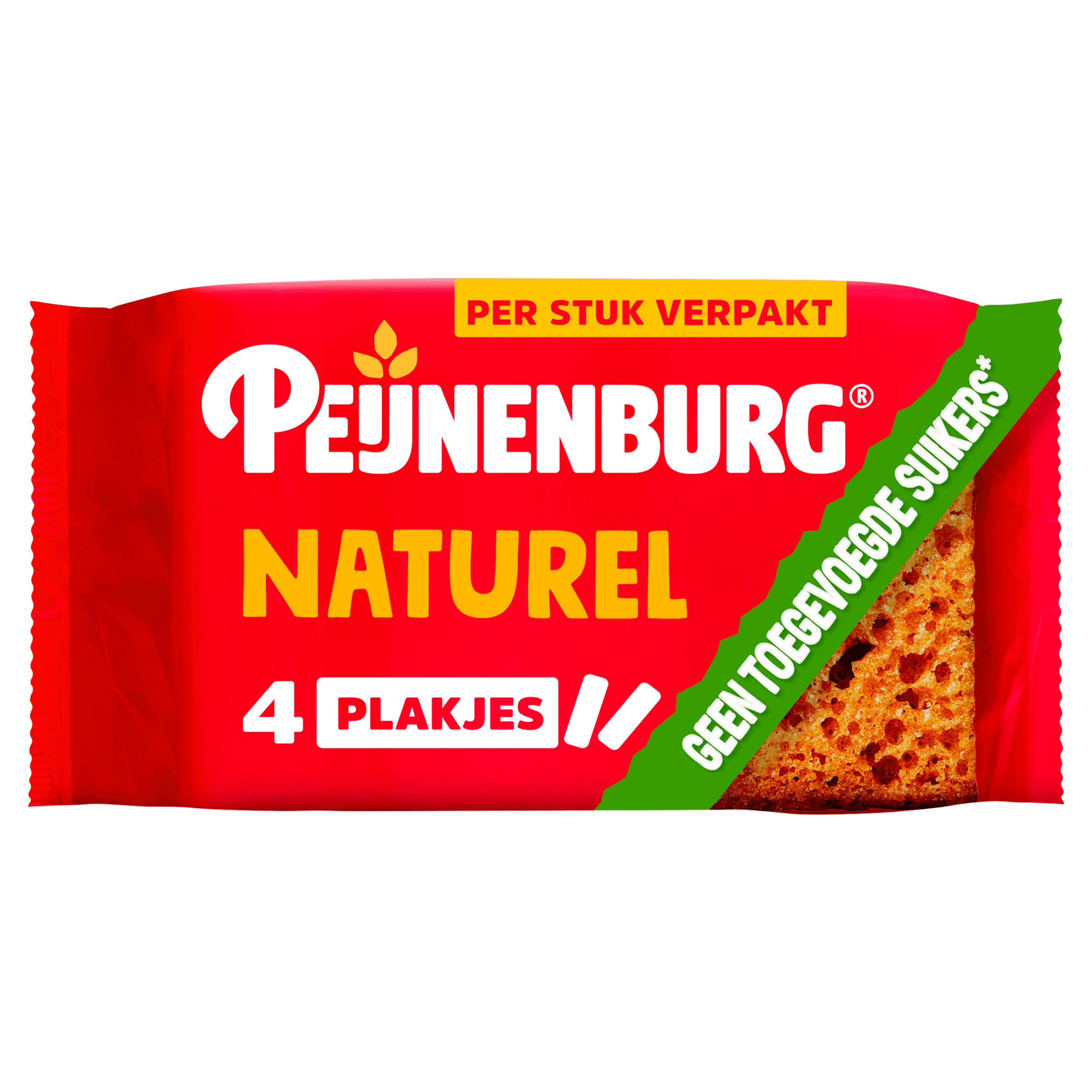 Peijnenburg Naturel zonder toegev. suiker 4-pack