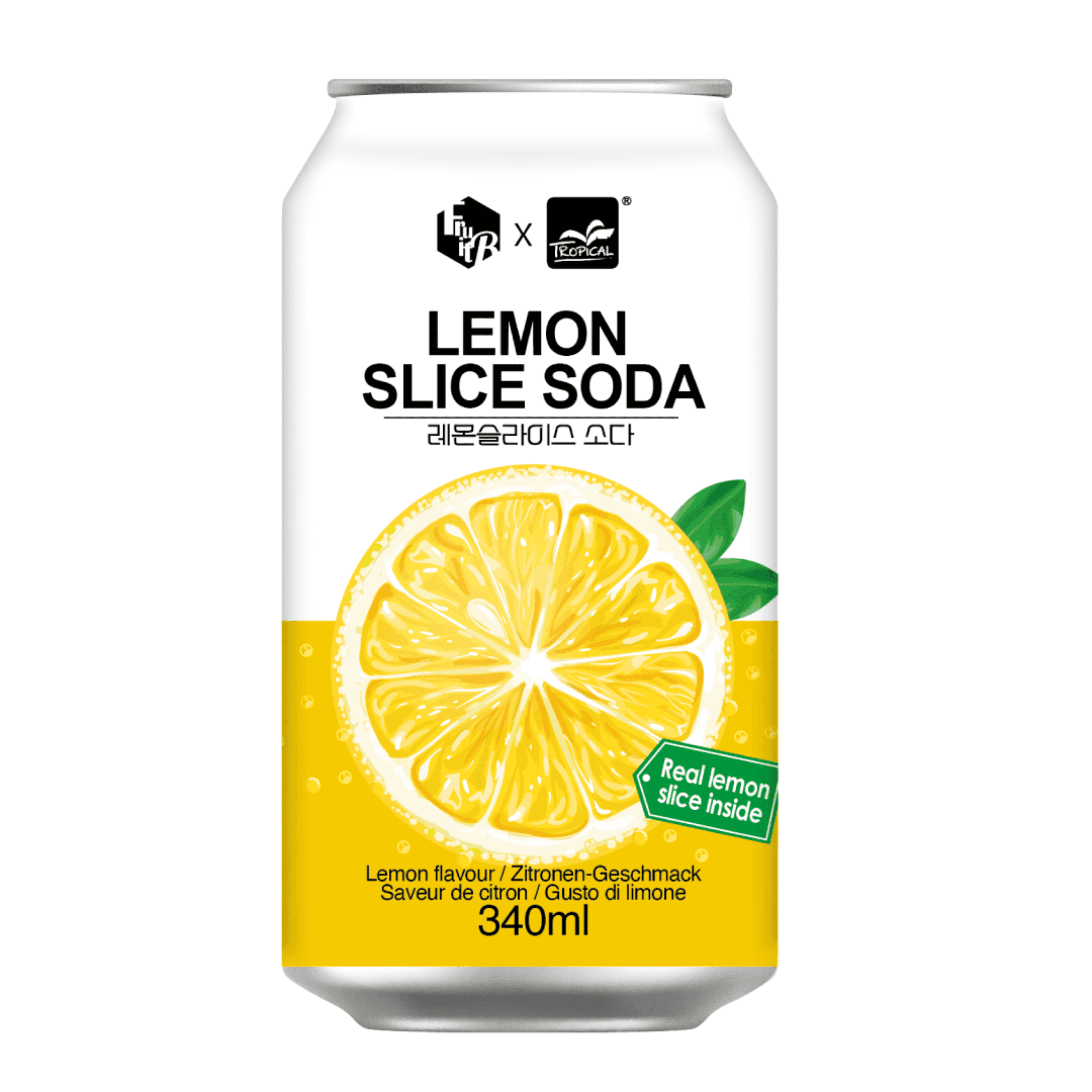 Fruit B Lemon slice drink