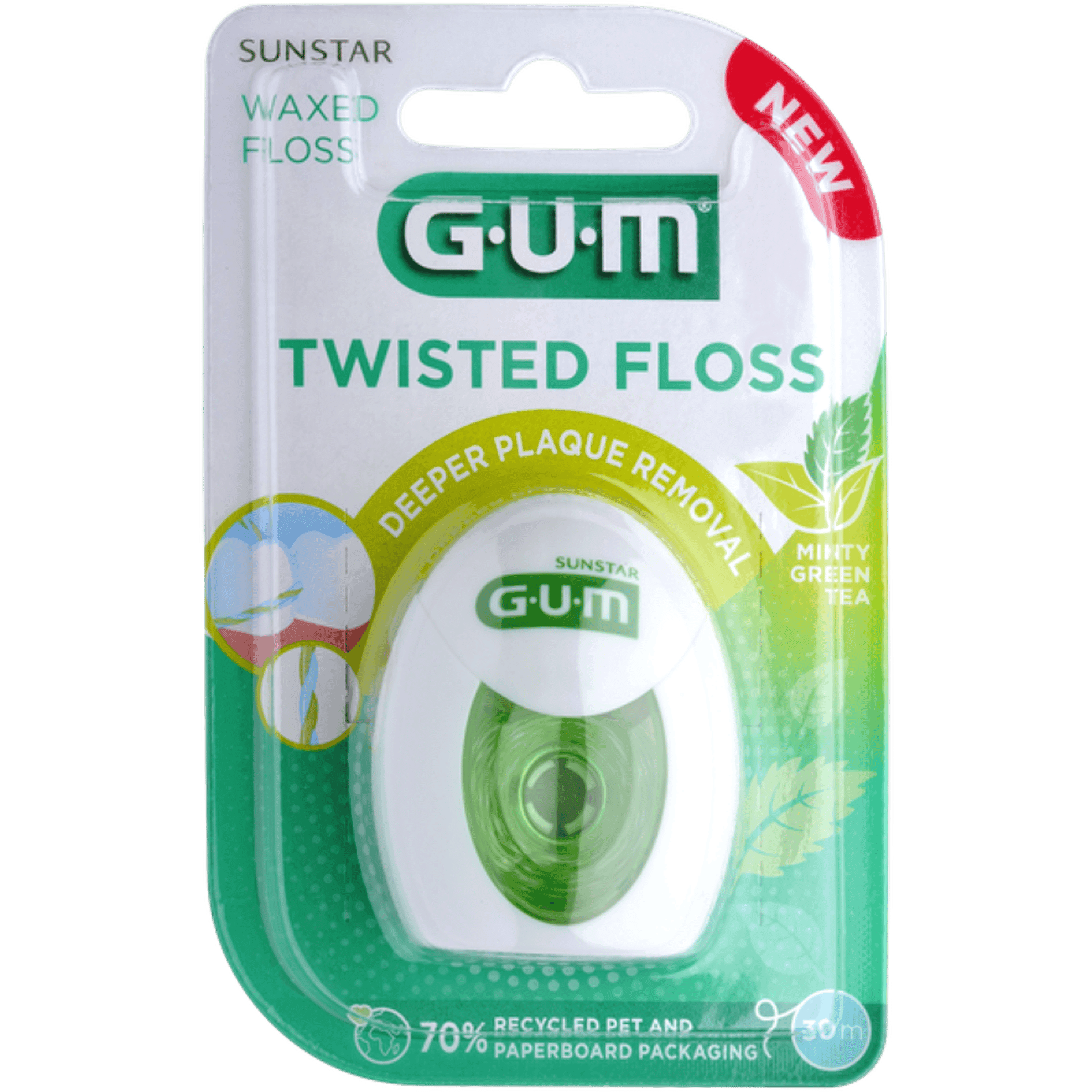 GUM Twisted Floss flossdraad